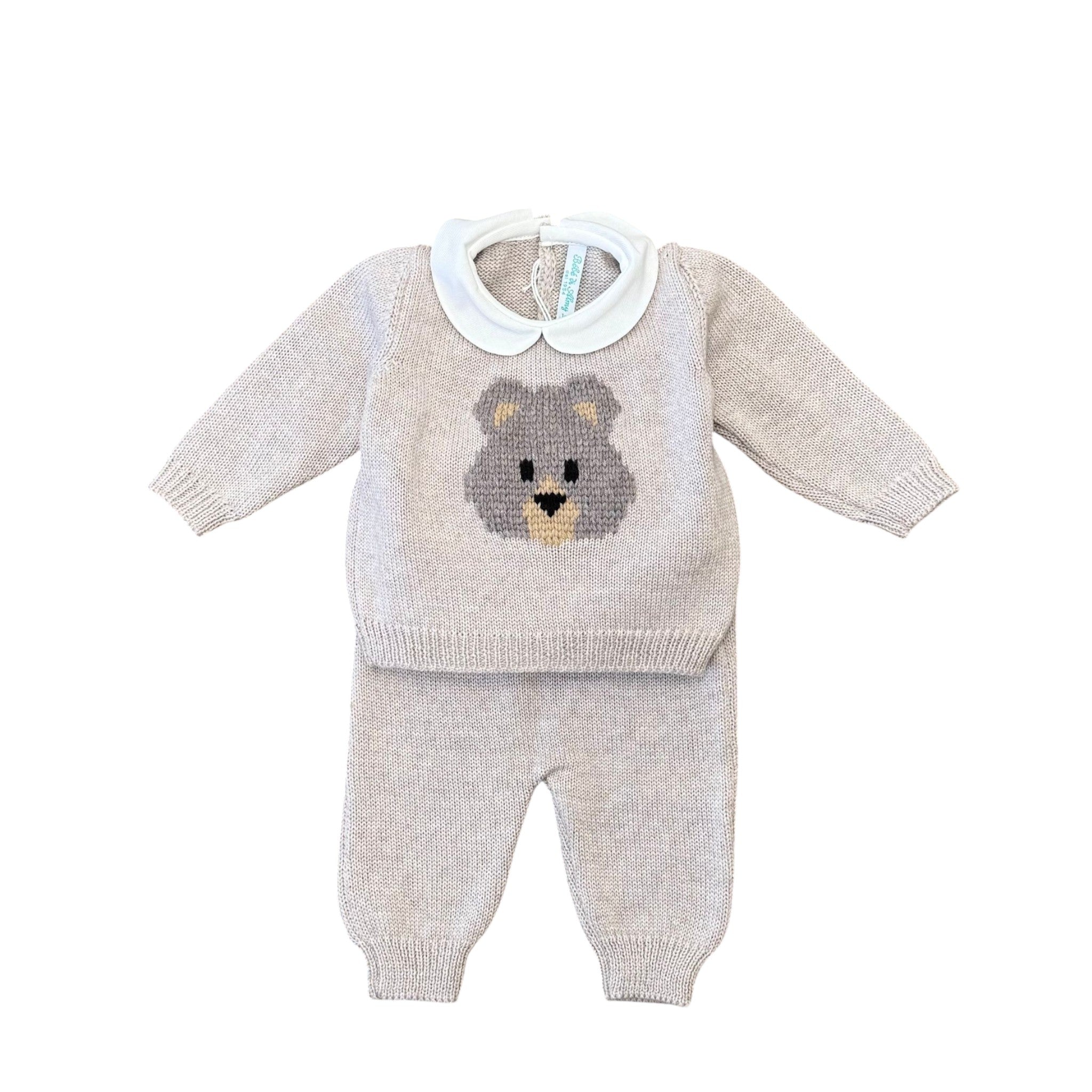 Baby Newborn Outfit Beige 2P85