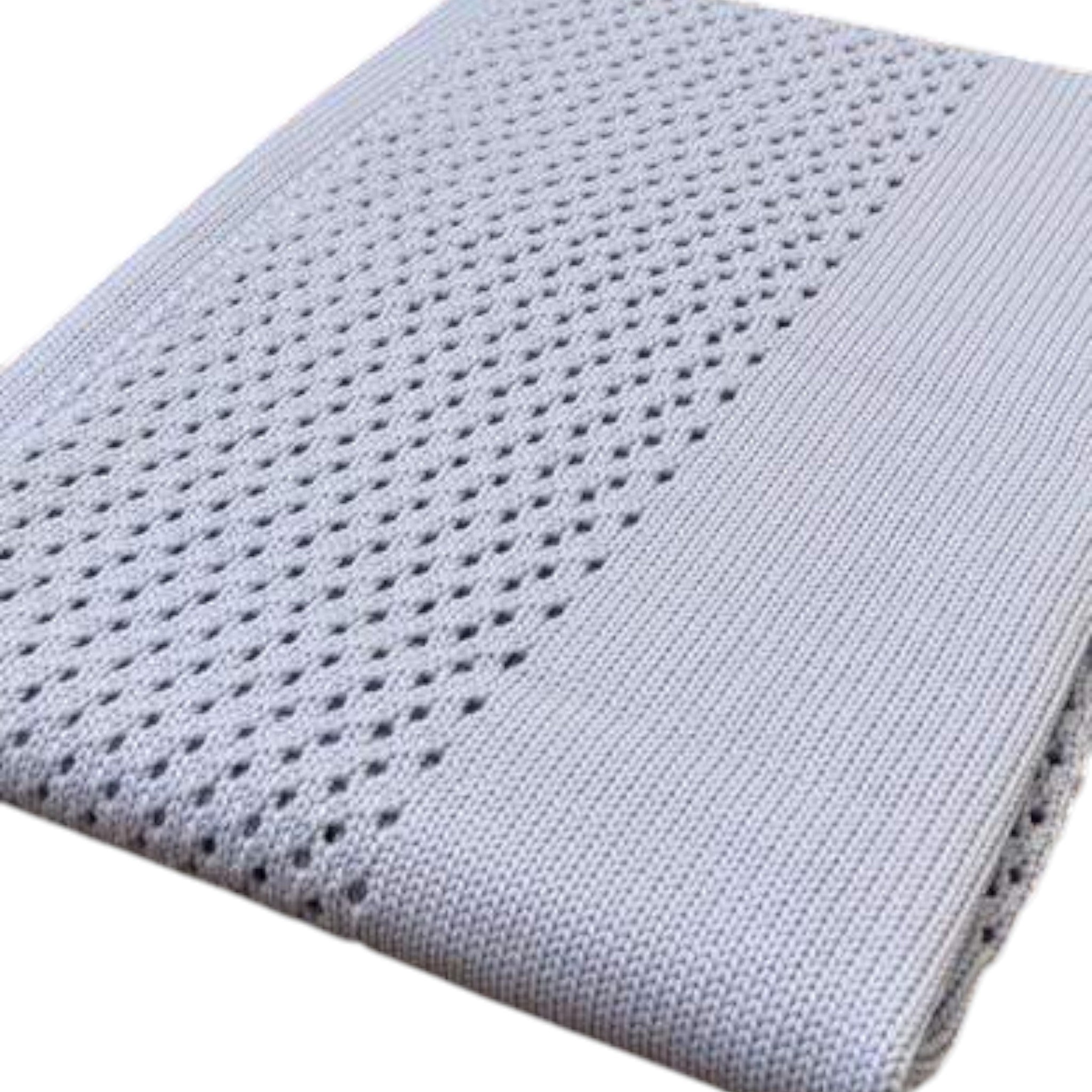 Coperta Neonato Lana Merino Cielo - BEBE' DI ALMY E80/C