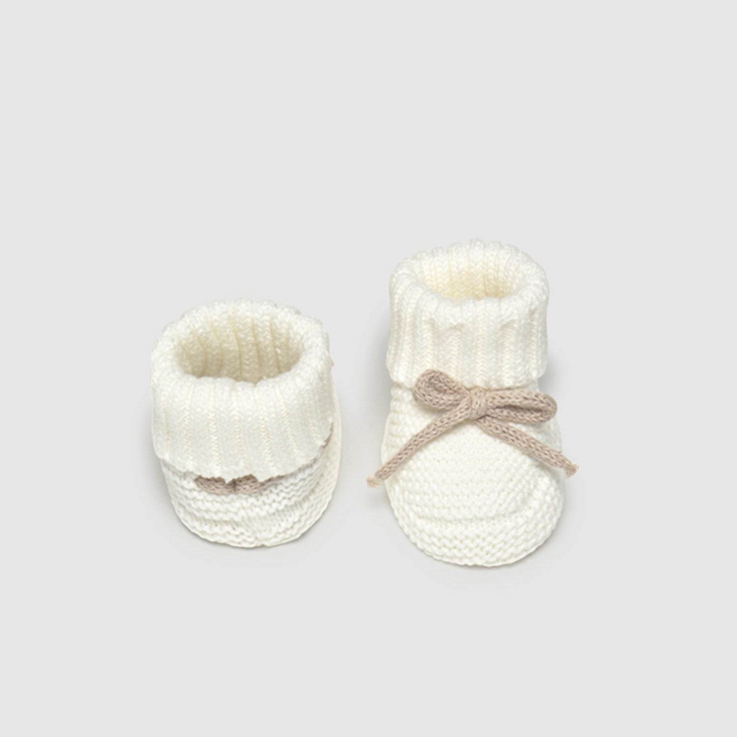 Baby booties, Ecru, 9970/85