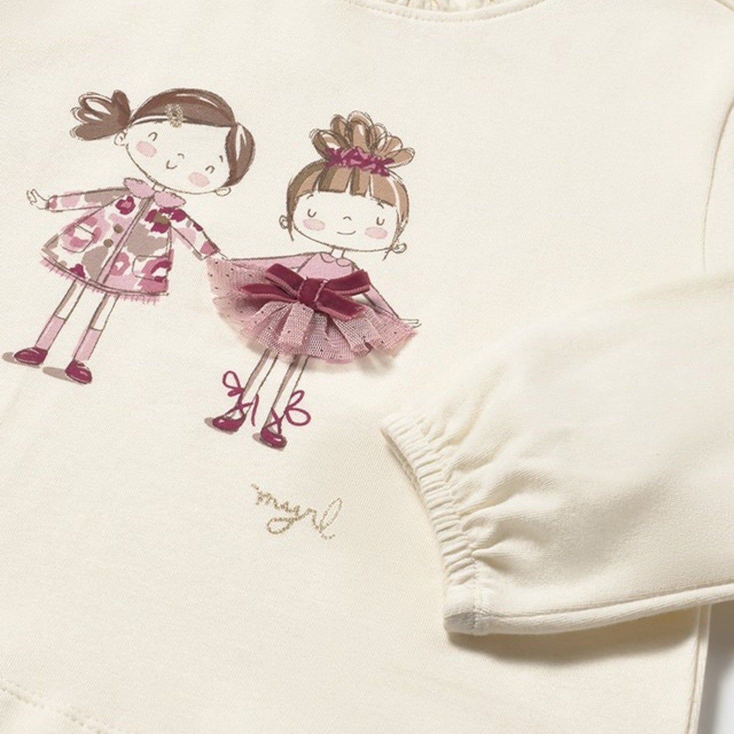 Maglietta m/l vestir Bimba PANNA 2075/78 -  NANU' BABY