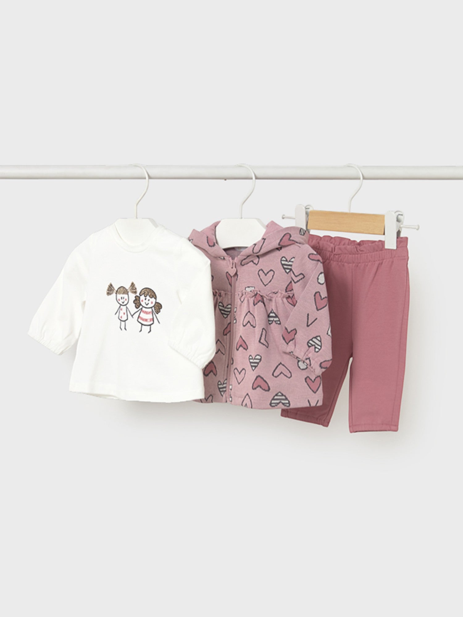 Pink Girls' Outfit 2633/55