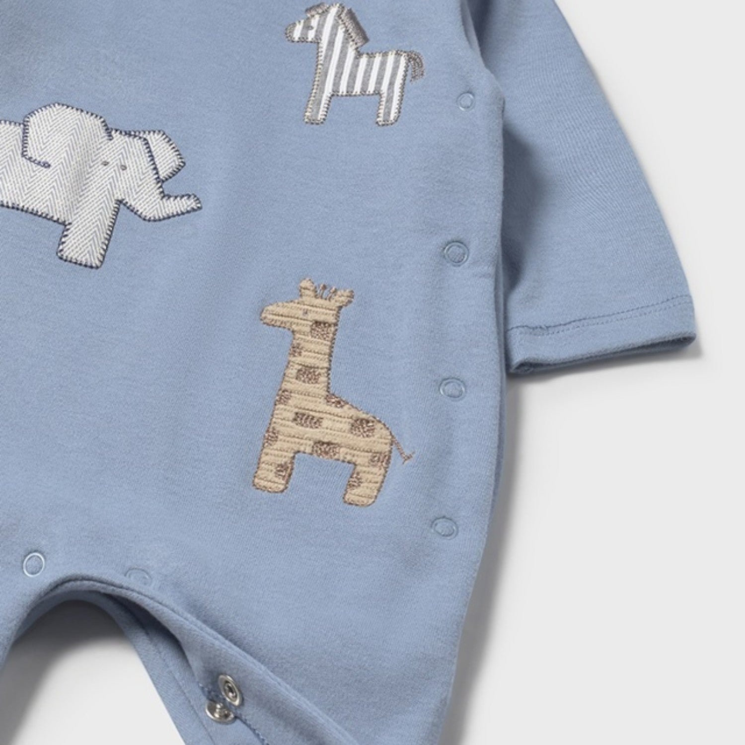 Baby Romper, Light Blue, 2714/40