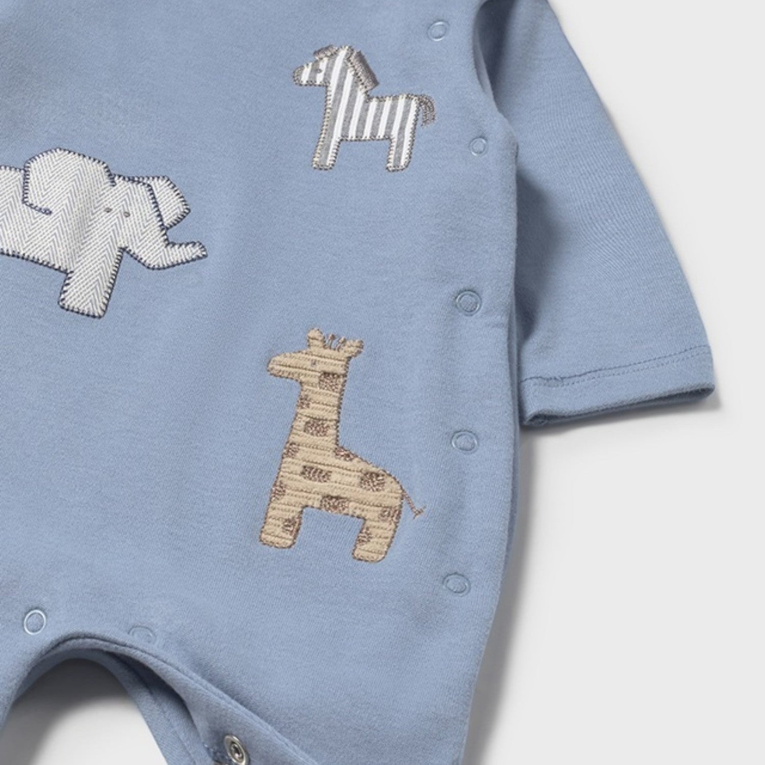 Baby Romper, Light Blue, 2714/40