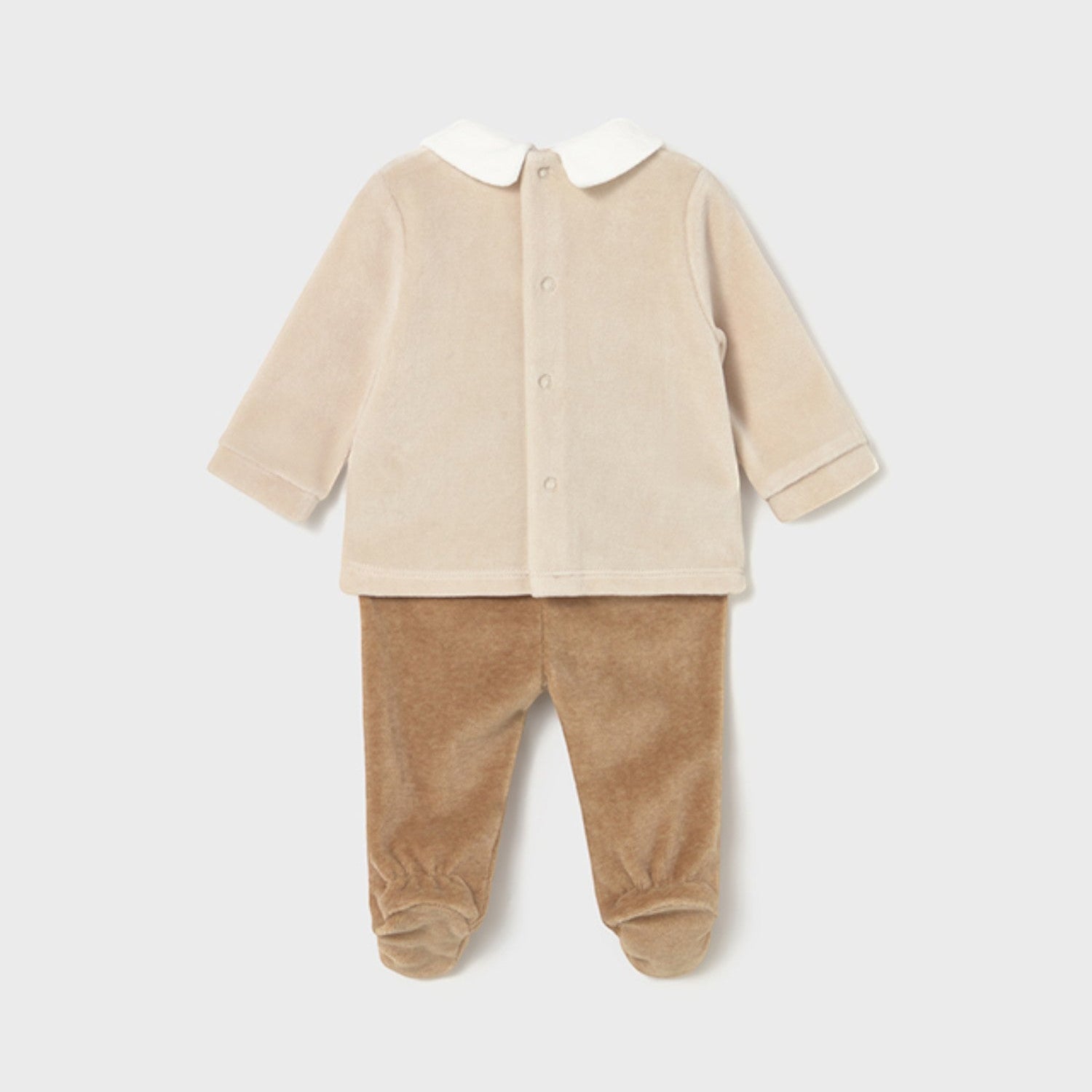 Newborn Baby Boy Outfit, Brown, 2562/66