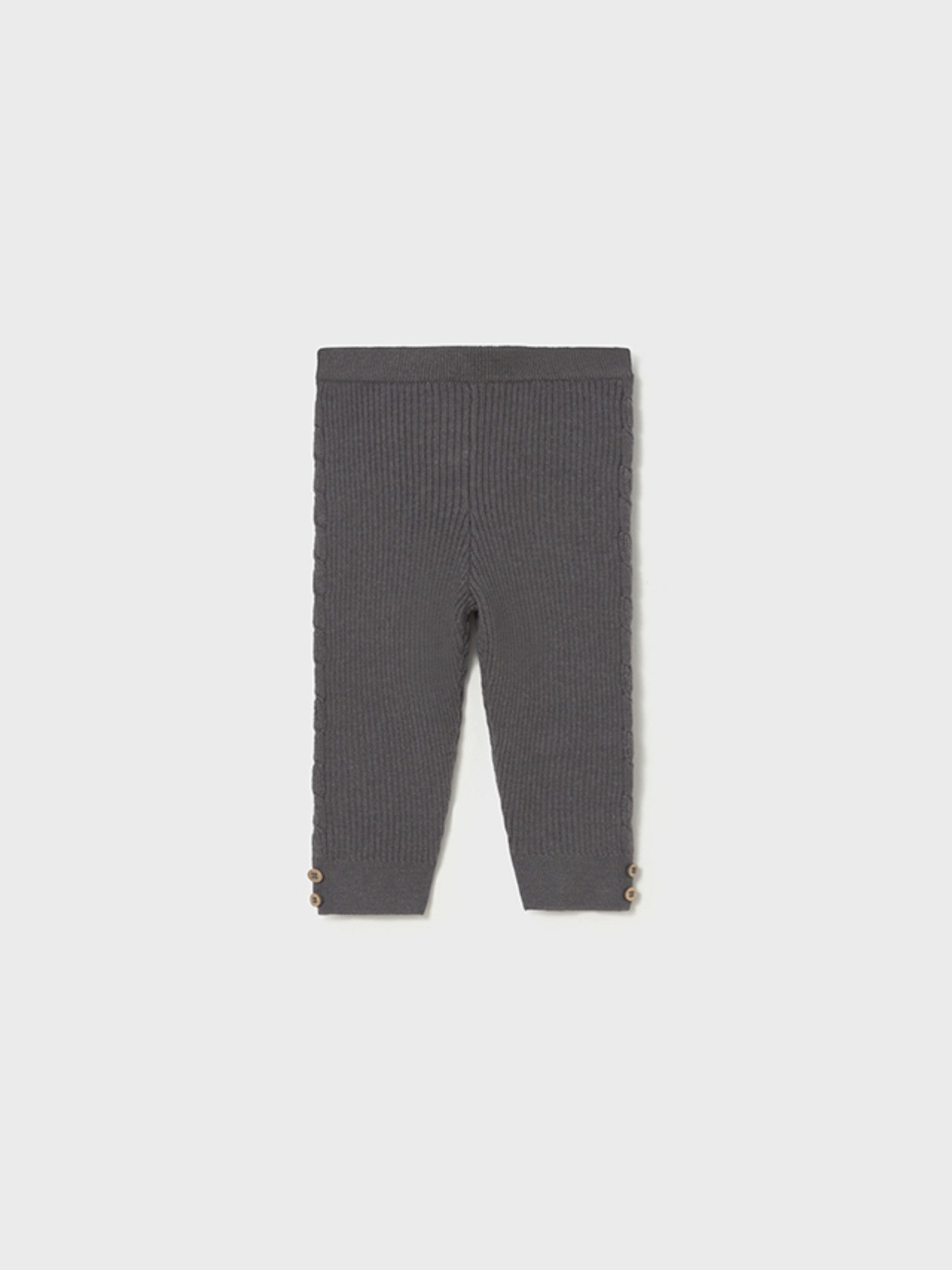 Baby Girl's Knit Leggings, Grey, 10015/60