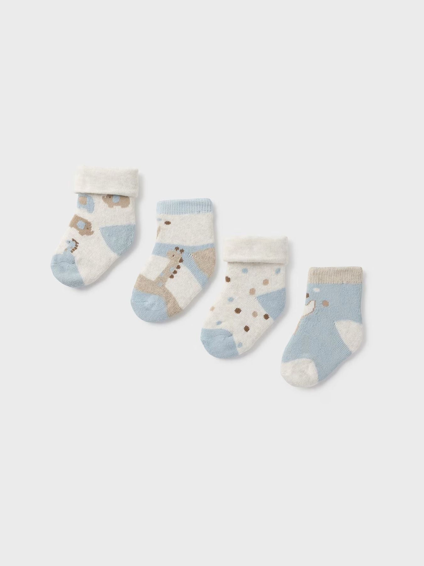 Set of 4 Blue Socks 1D-9759/PB