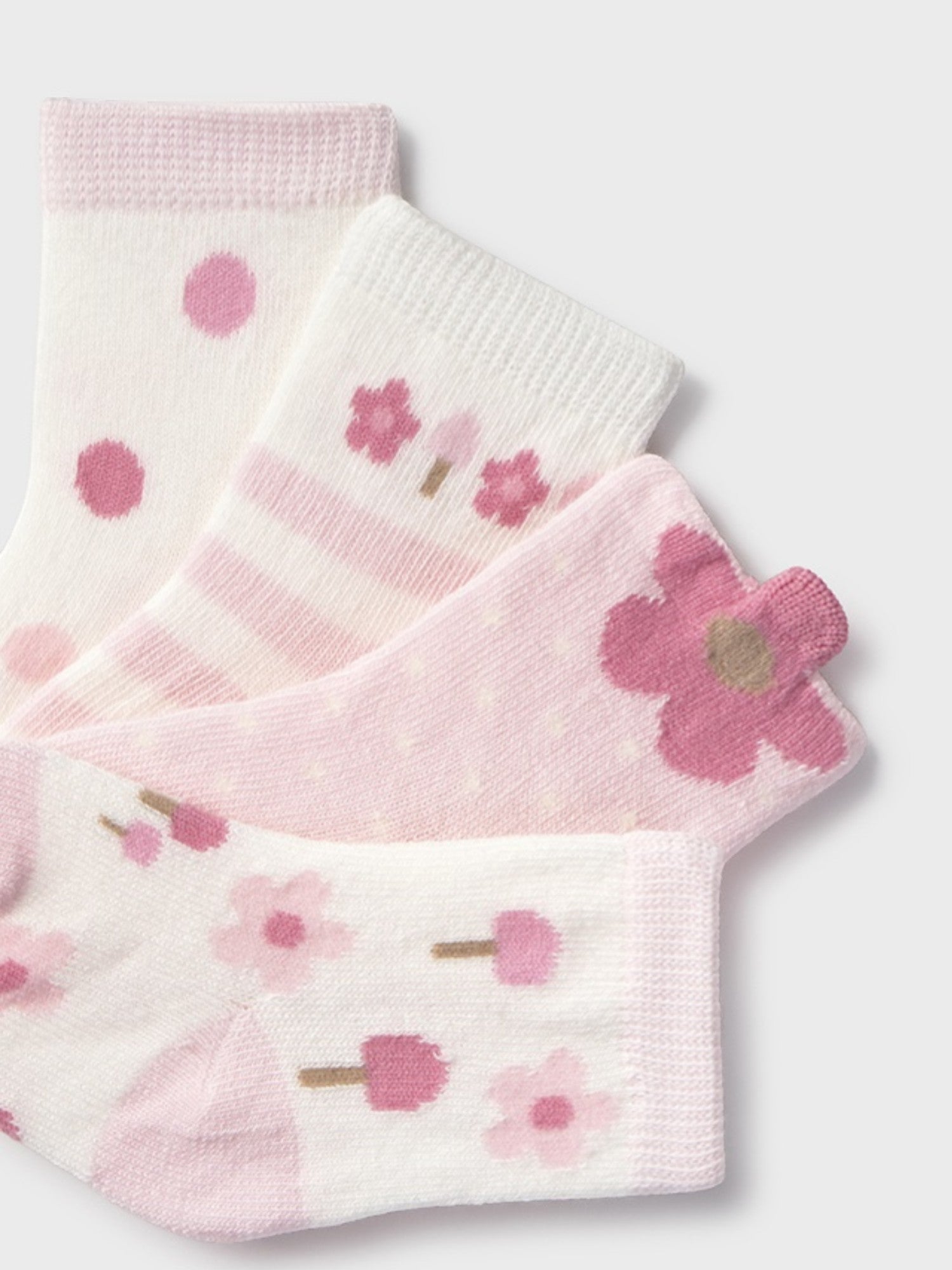 Baby Girl Socks Pink 9921/68