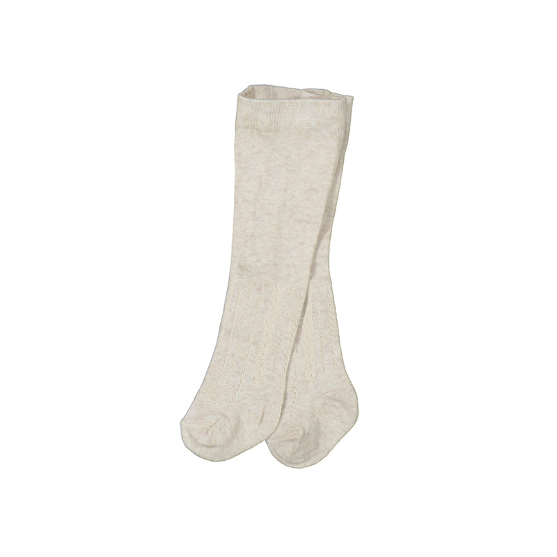 Perforated Socks Milk LATTE 2N-9754/LA