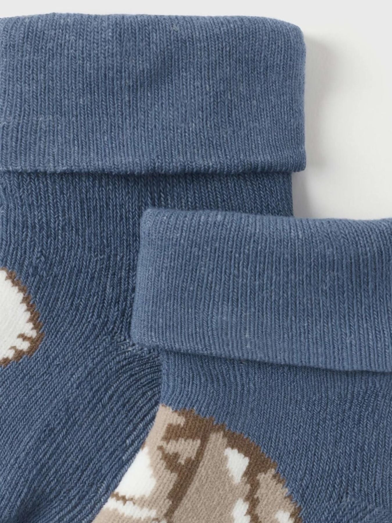 Non-slip socks Blue 1A-9757/BL