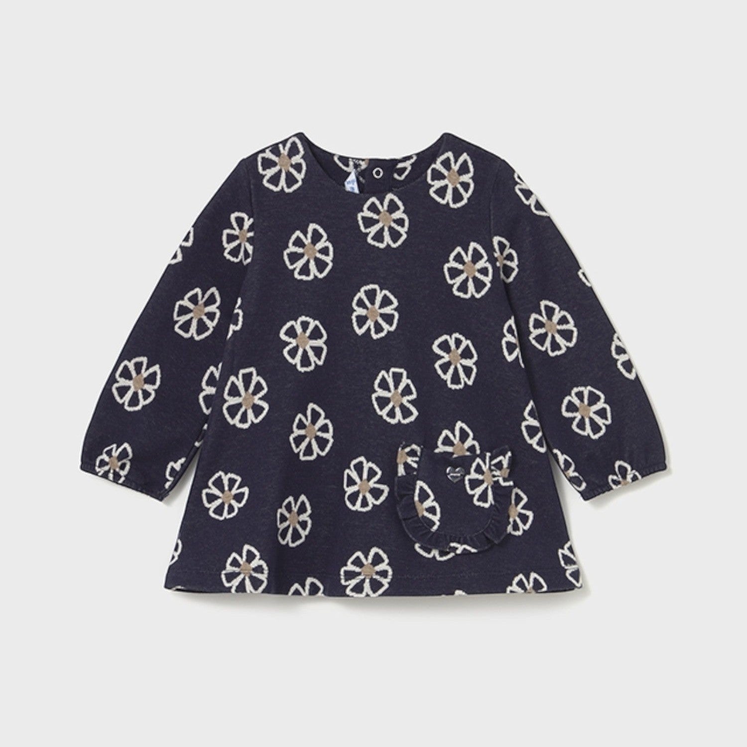 Abito punto jacquard Bimba Blu 2918/48 -  NANU' BABY