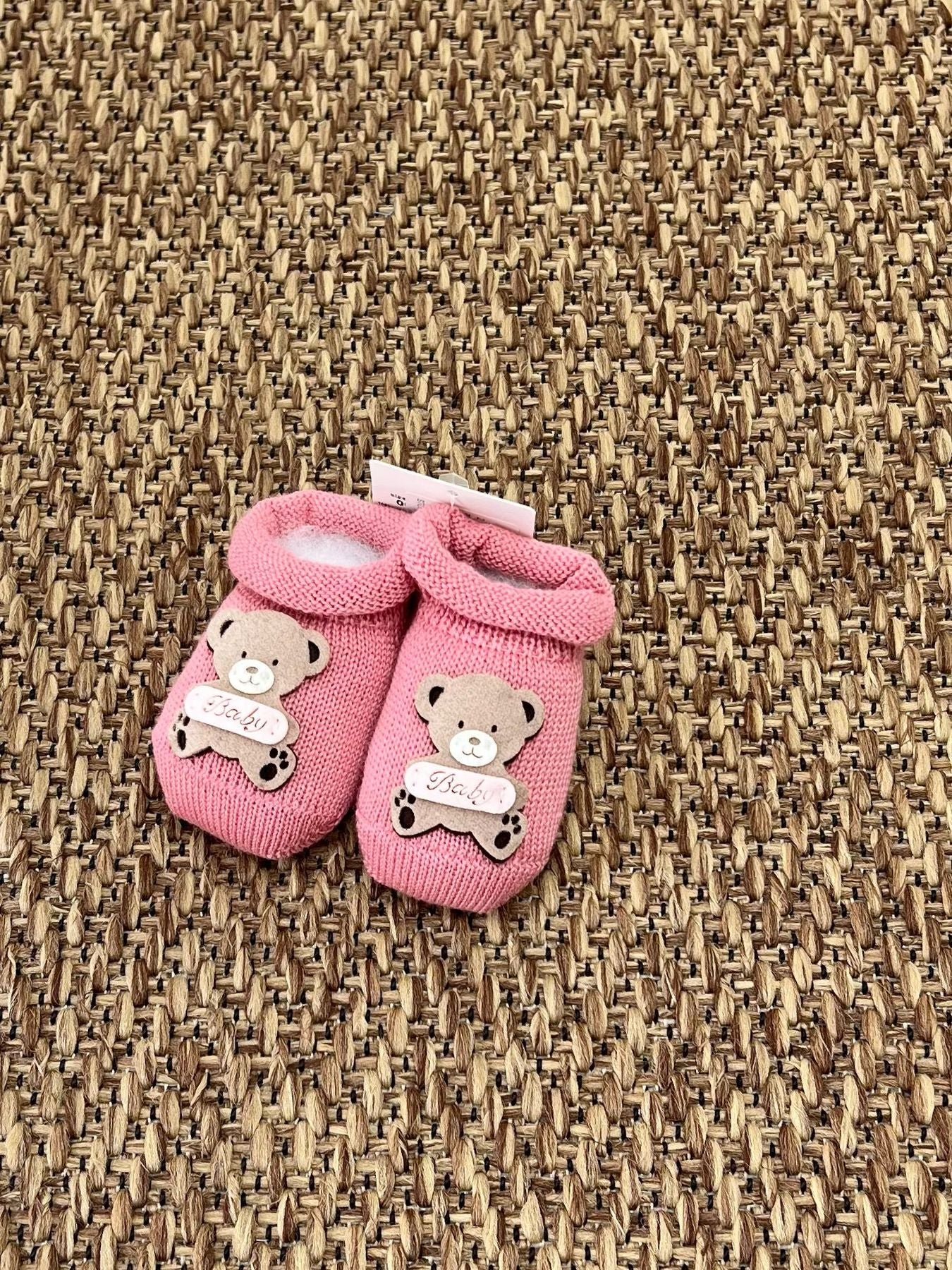 Babbucce Orsetto Baby Neonata FUCSIA 2835/RN