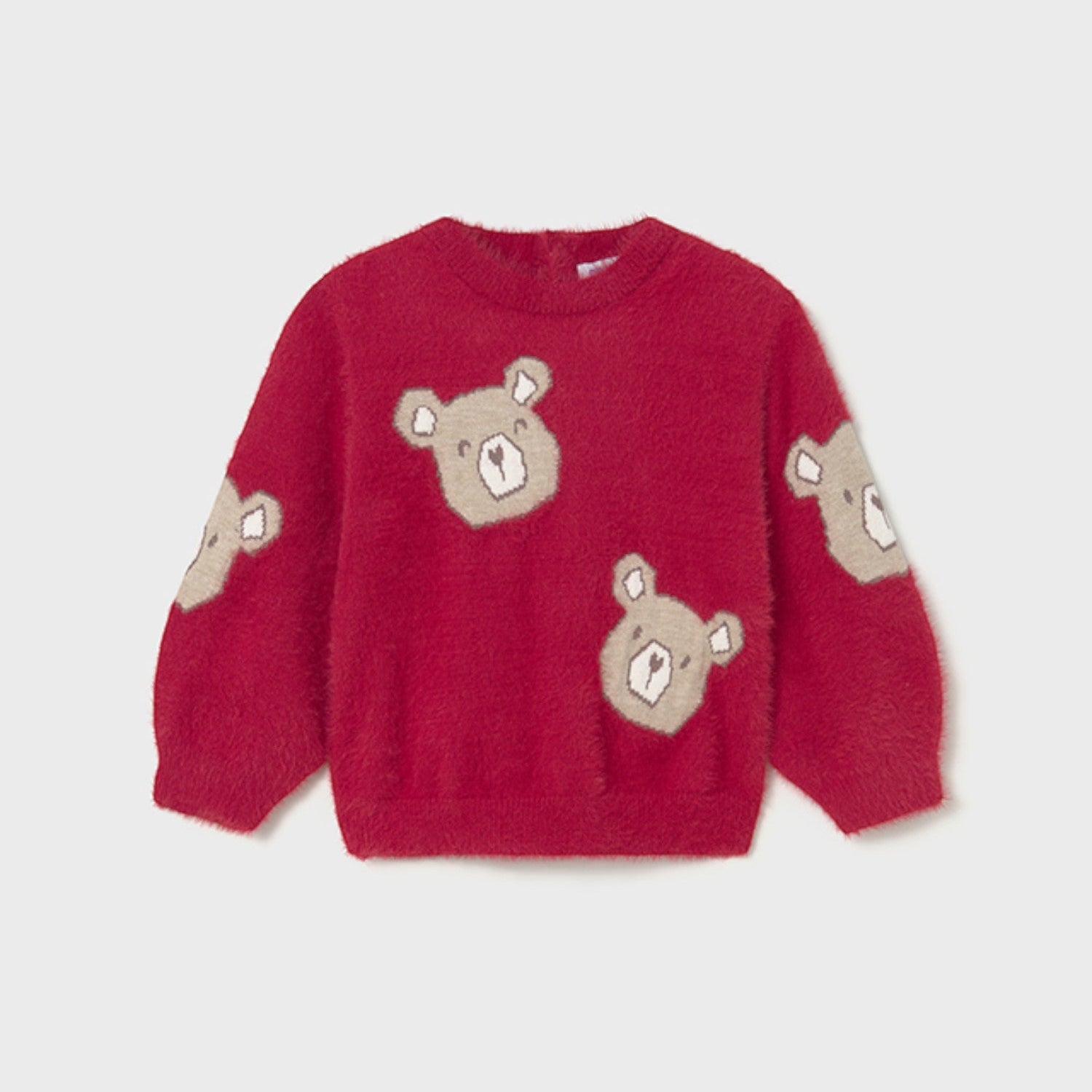 Red Baby Girl's Fur Sweater 2356/59