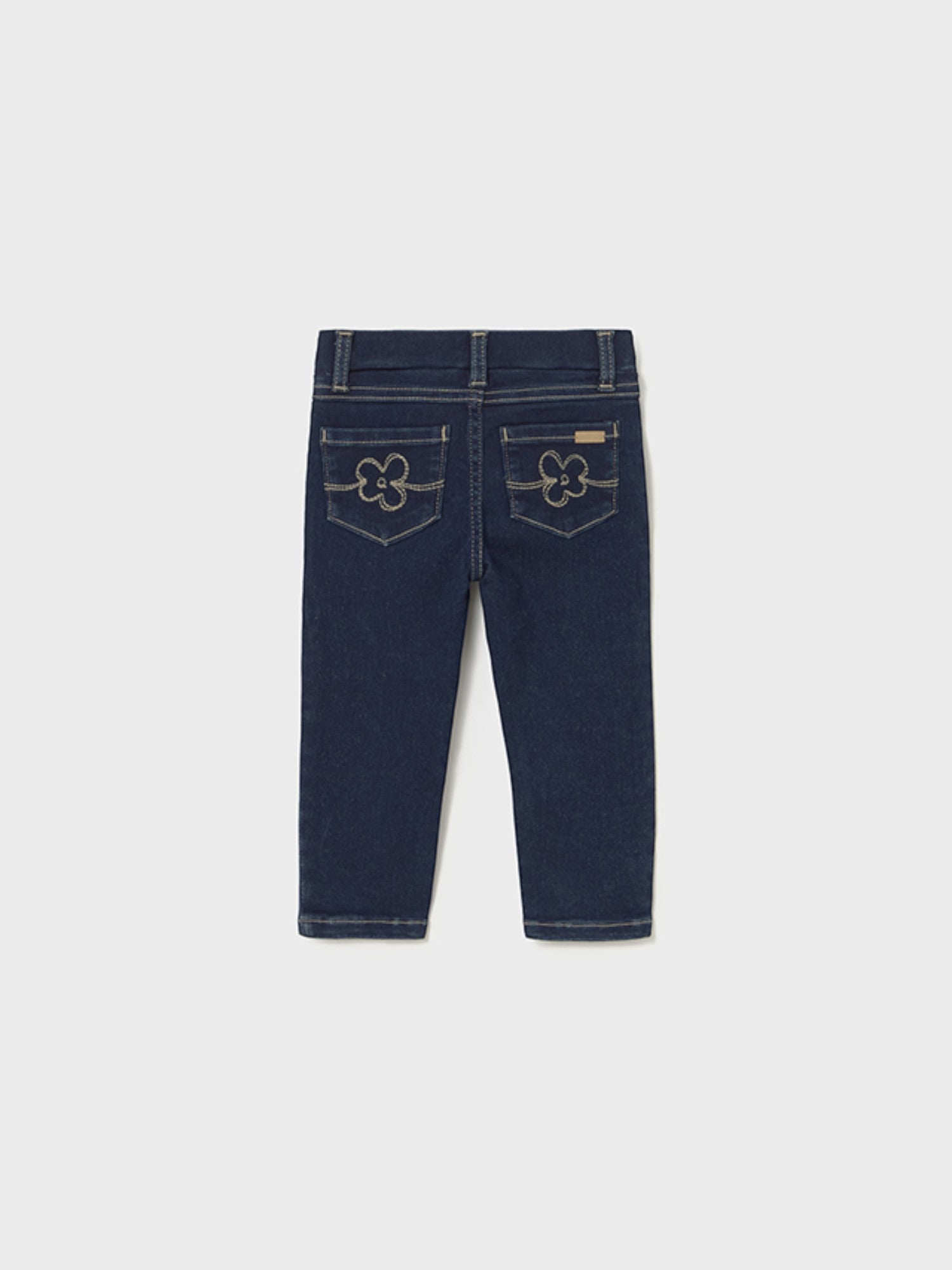 Basic Texan Closed Trousers for Girls, Blue, 576/94