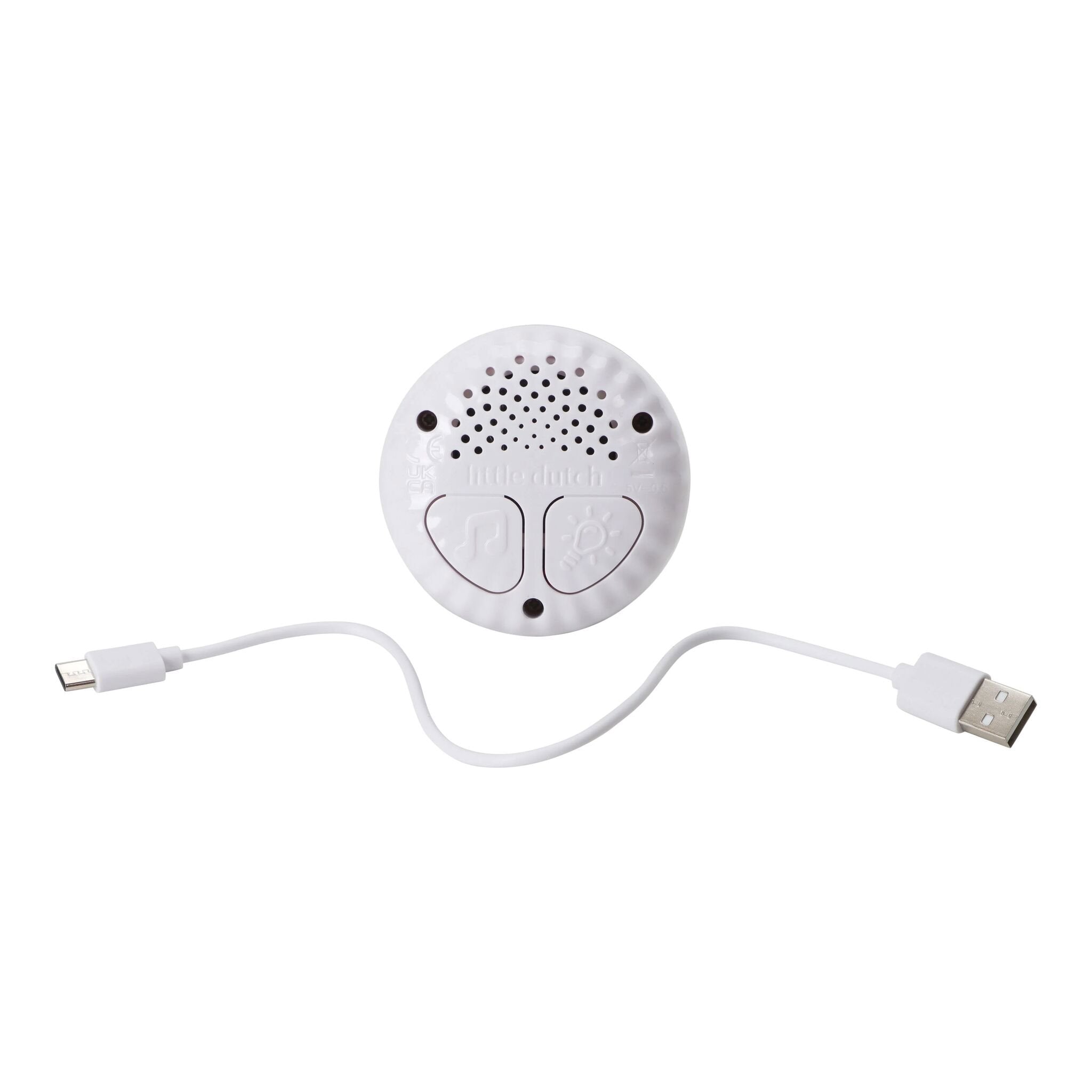 Luce notturna con suoni - Baby Goose Bianco LD8440 - NANU' BABY