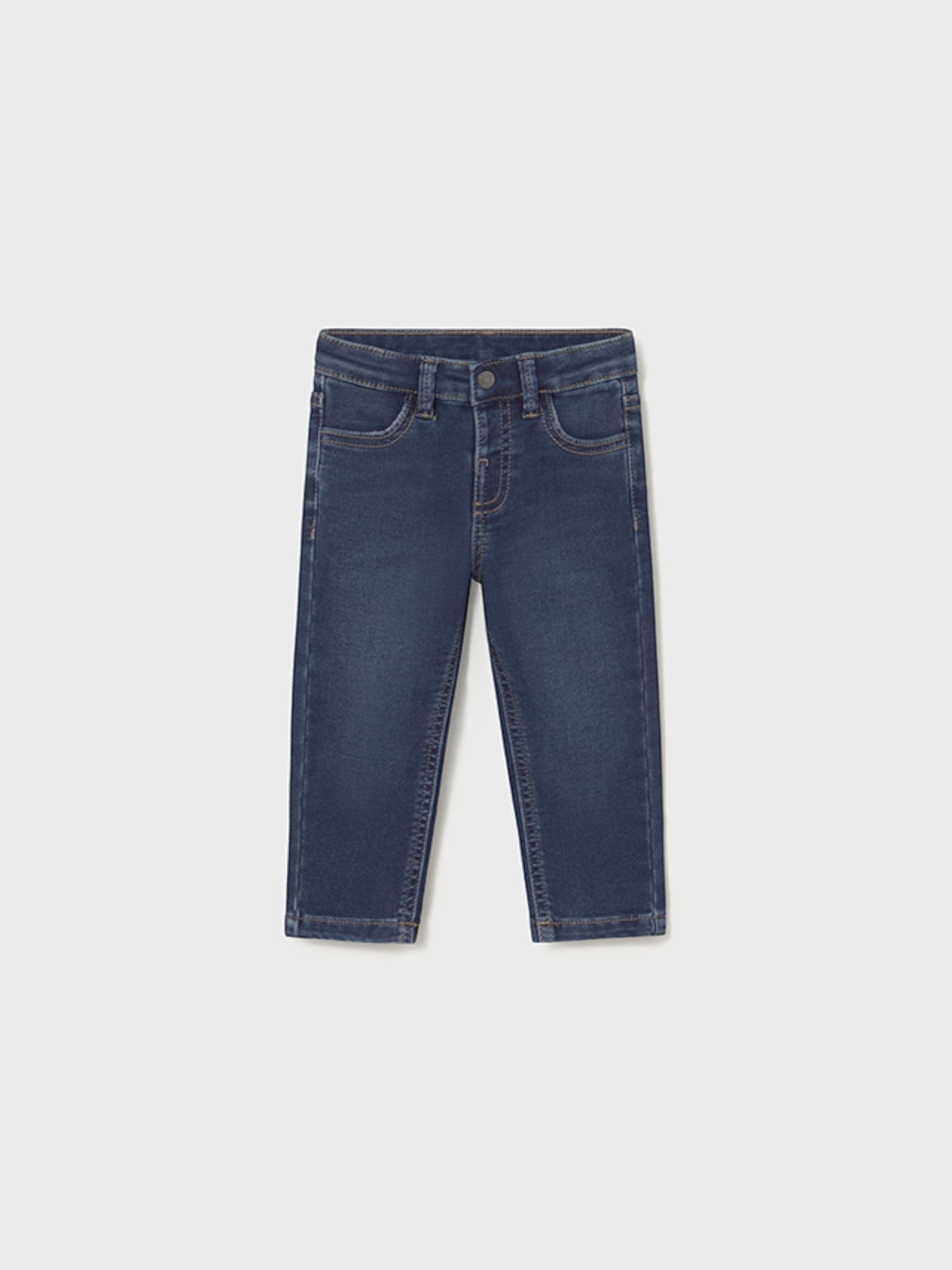 Soft denim trousers for boys, blue 2502/70
