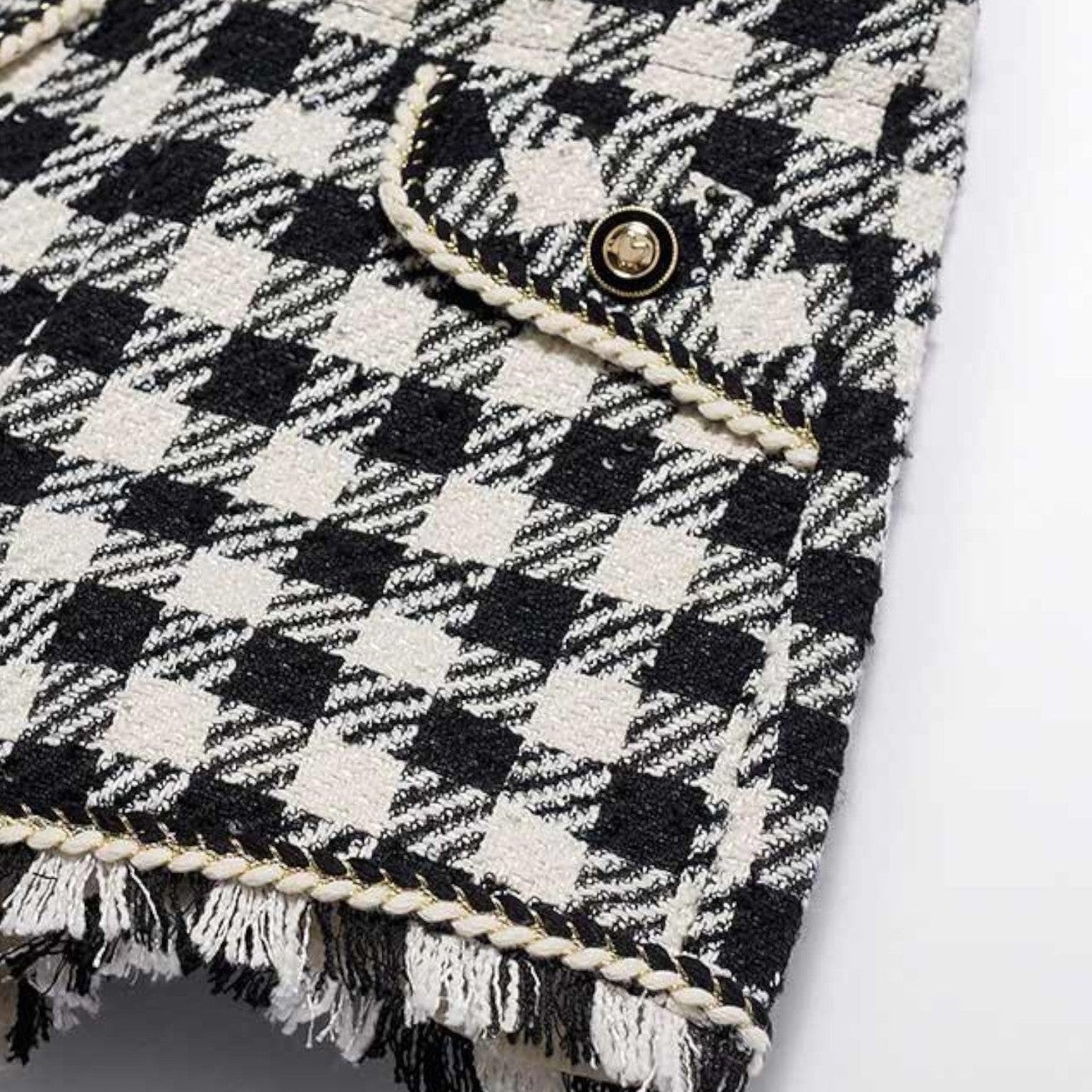 Bermuda vichy lustrini Bimba Nero 5716/8 -  NANU' BABY