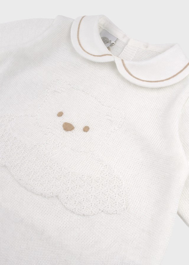 Tutina Lunga Teddy Avorio EK5710/A