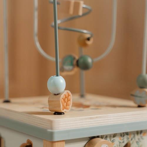 Cubo attività in legno - Amici della foresta  MULTICOLORE LD7231 -  NANU' BABY