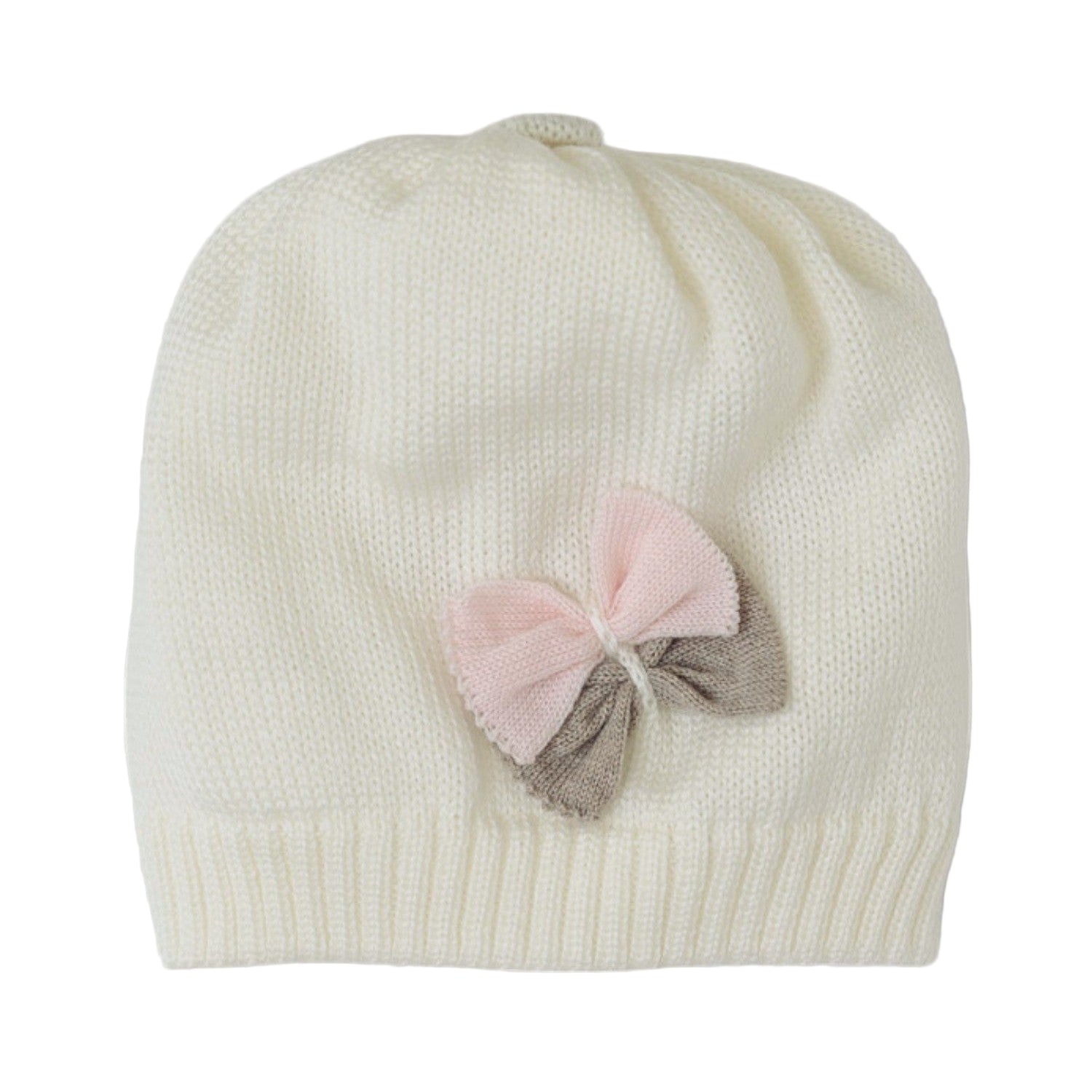 Cuffia Neonata VANIGLIA IN4371BT - NANU' BABY