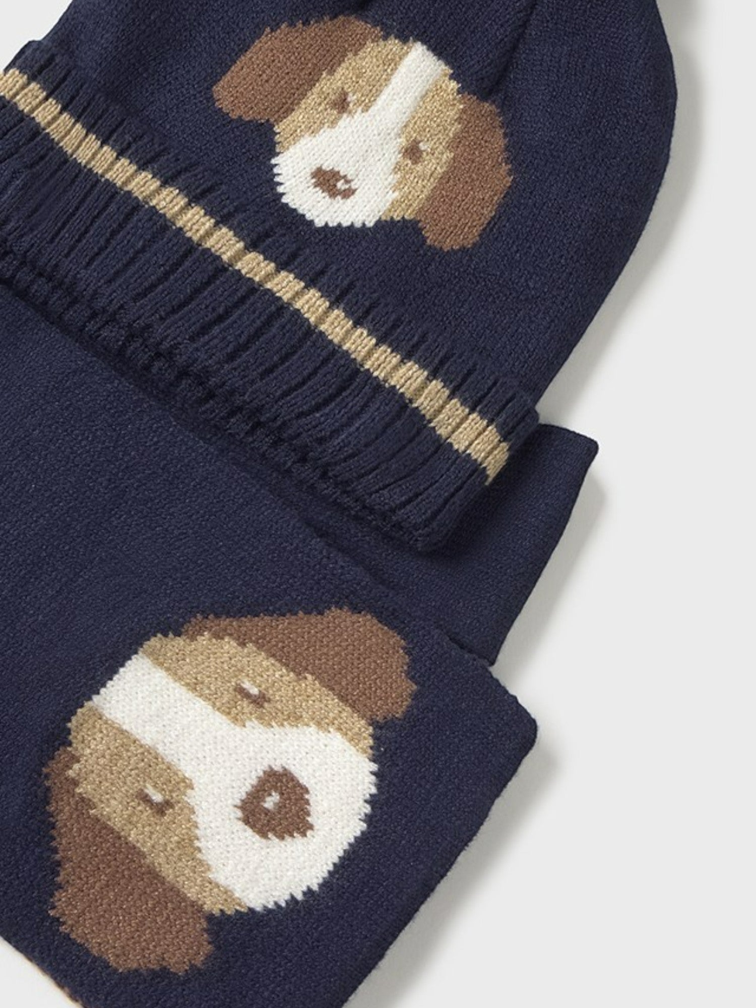 Set of hat and scarf, Blue 10018/63