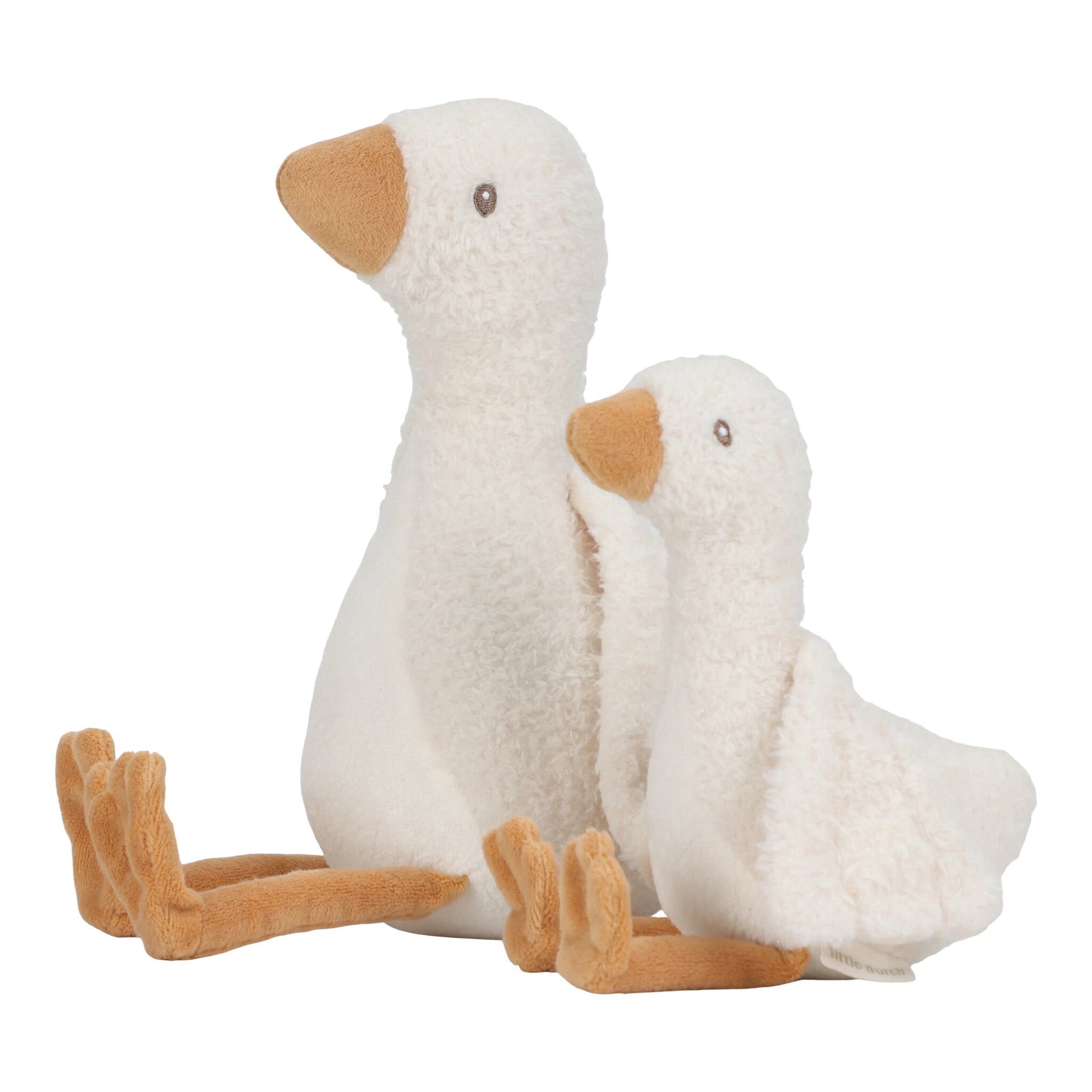 25 cm White Goose Plush Toy LD8405
