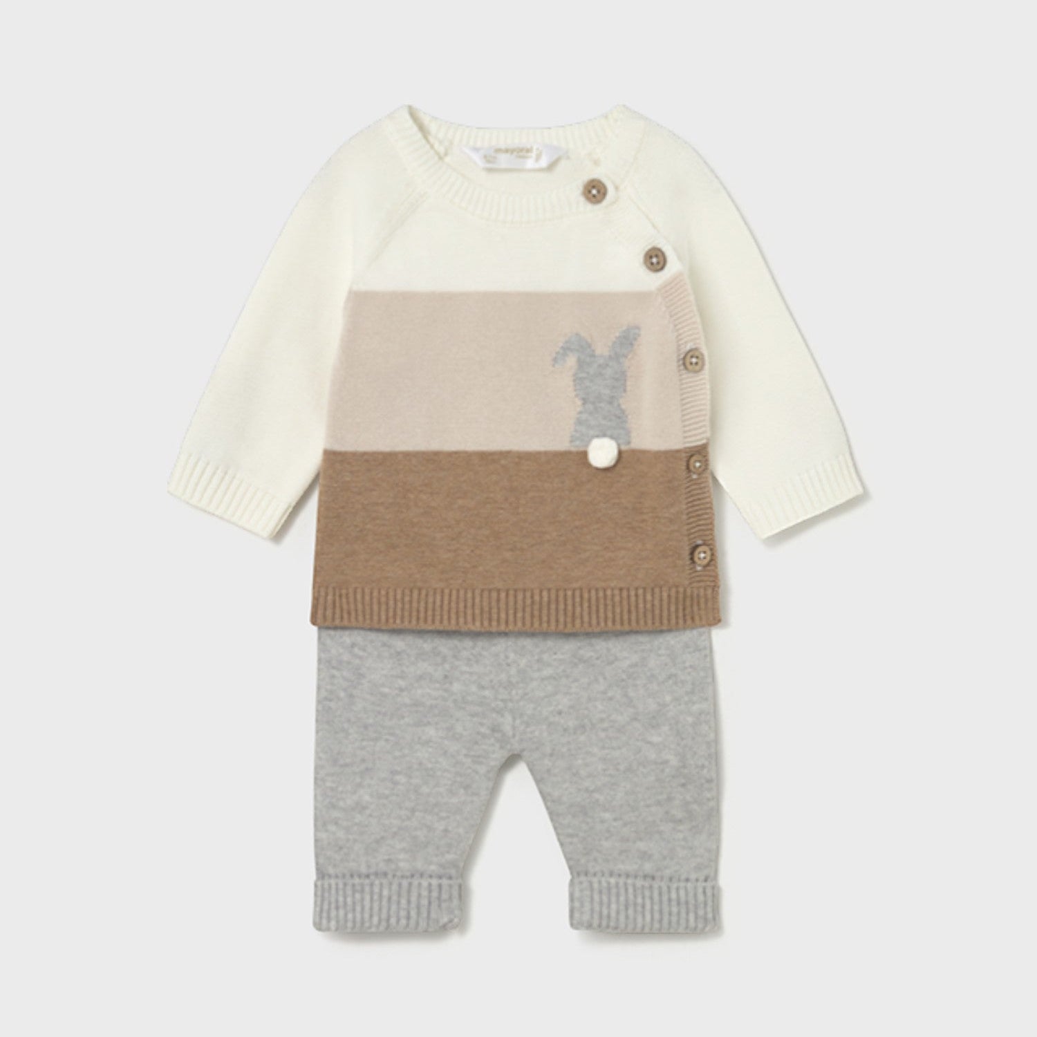 Newborn Baby Boy Outfit, Grey 2569/25