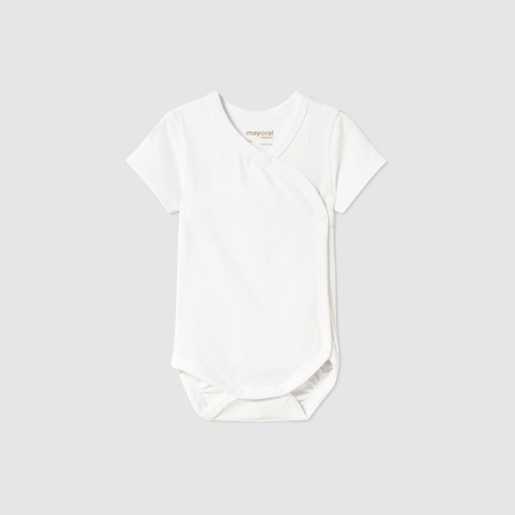 Body manica corta Neonato BIANCO 1703 /B -  NANU' BABY