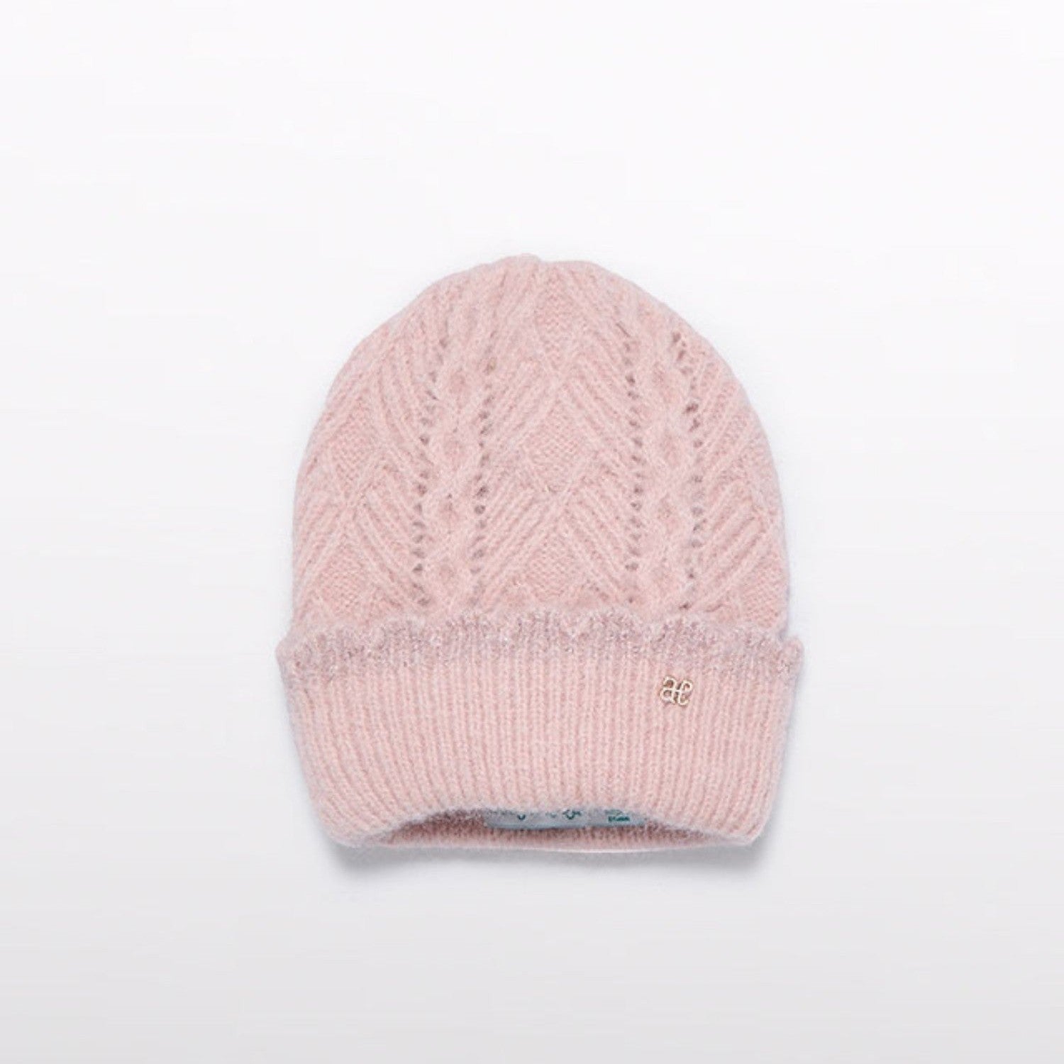 Cappello tricot traforato Bimba Rosa 5962/93 -  NANU' BABY