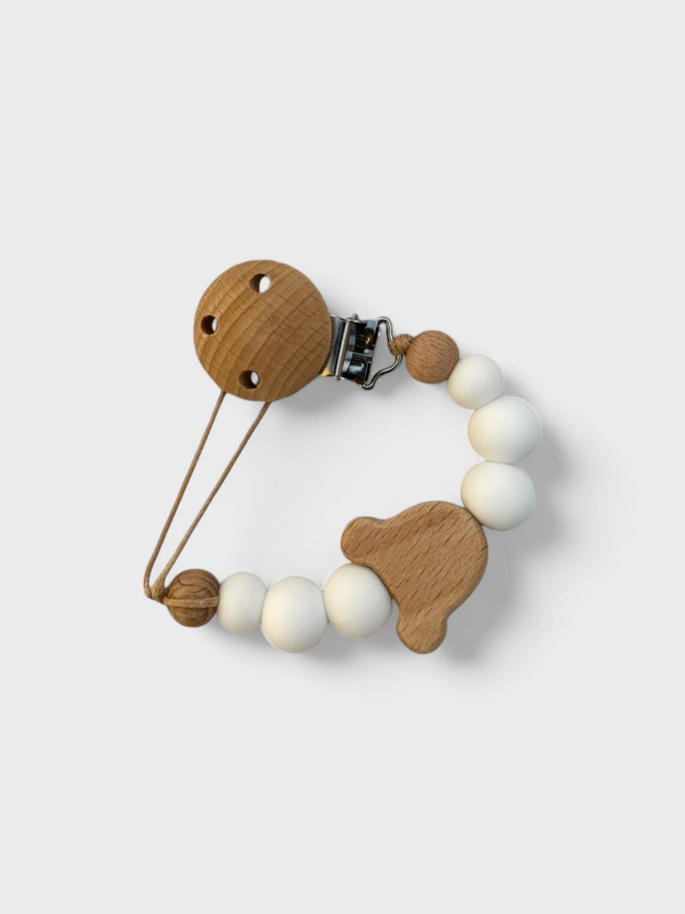 Reggiciuccio Teddy  BIANCO RC/TEDDY BIANCO -  NANU' BABY