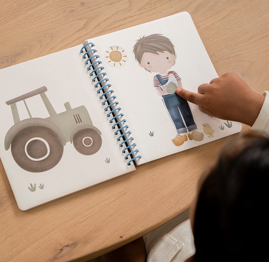 Libro Dress me up con stickers  MLTICOLORE 125407 -  NANU' BABY