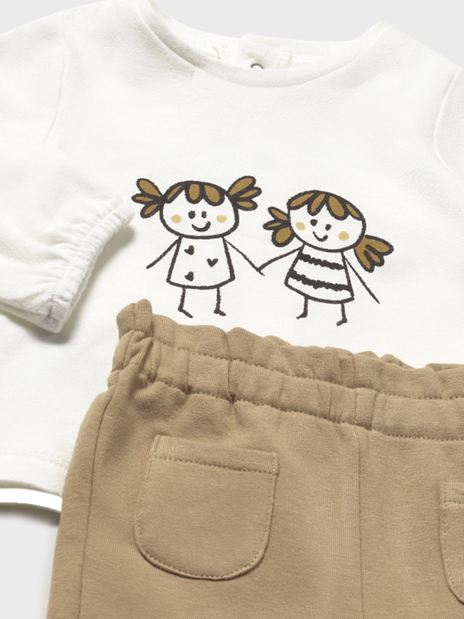 Baby Girl's Beige Outfit 2633/54