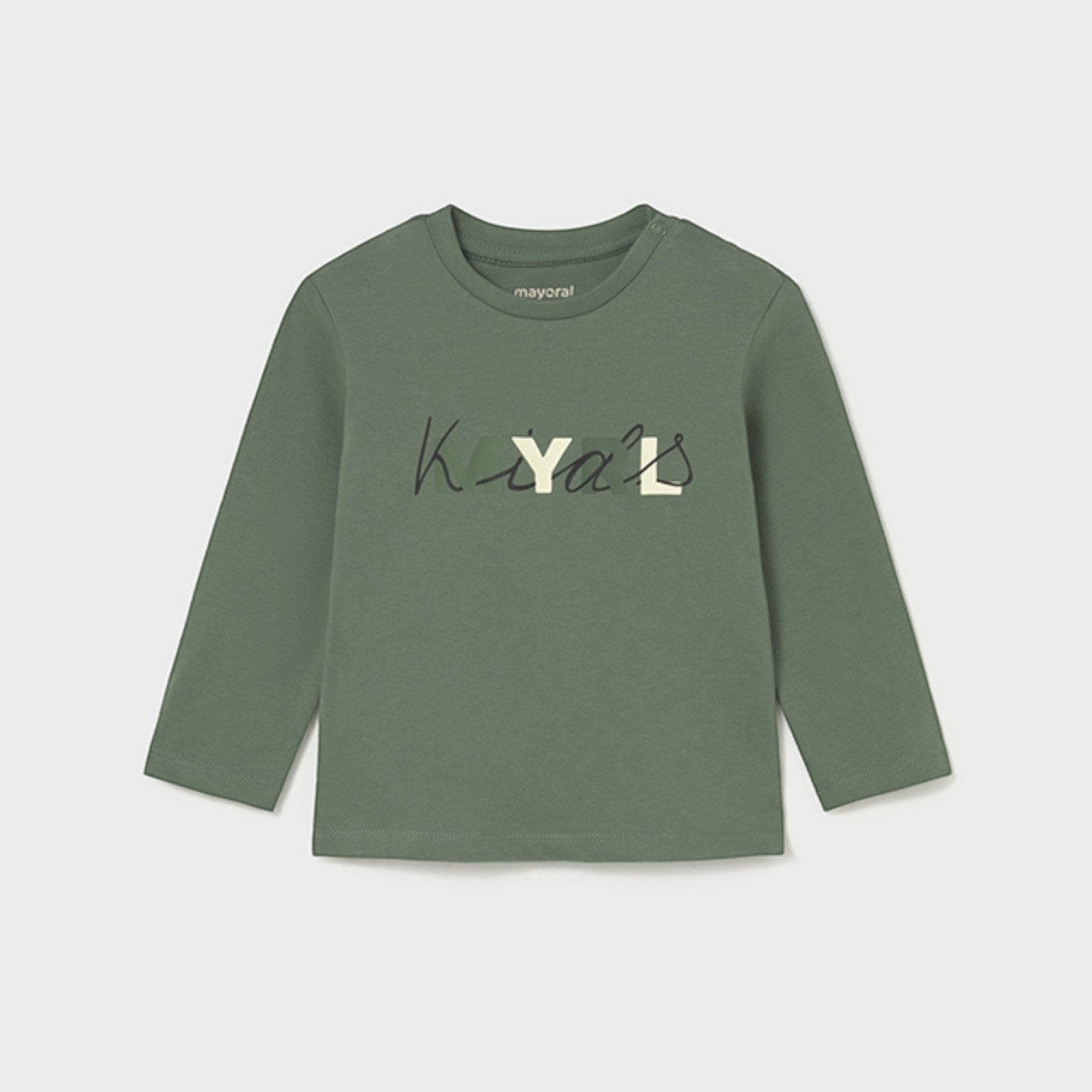 Maglietta m/l basica Bimbo Verde 108/31 -  NANU' BABY