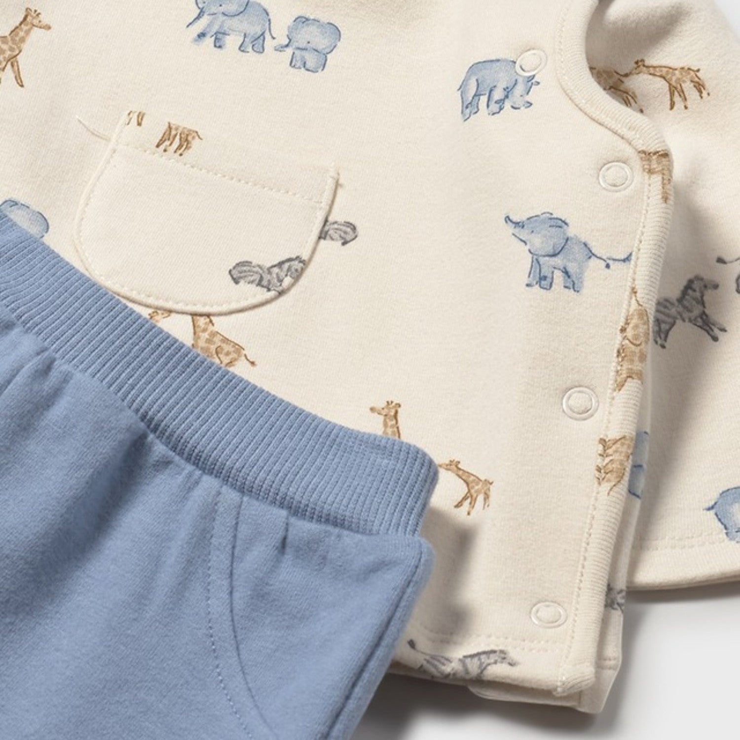 Newborn Baby Boy Outfit, Light Blue 2567/20