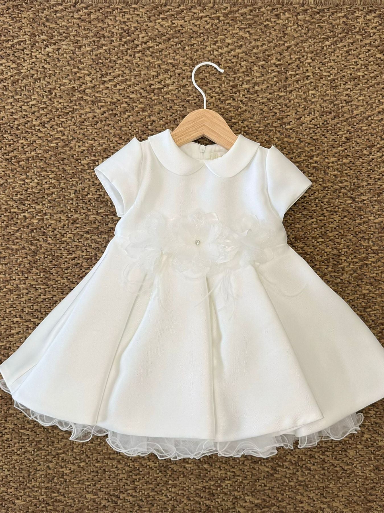 Cream 6822 Girl's Formal Dress