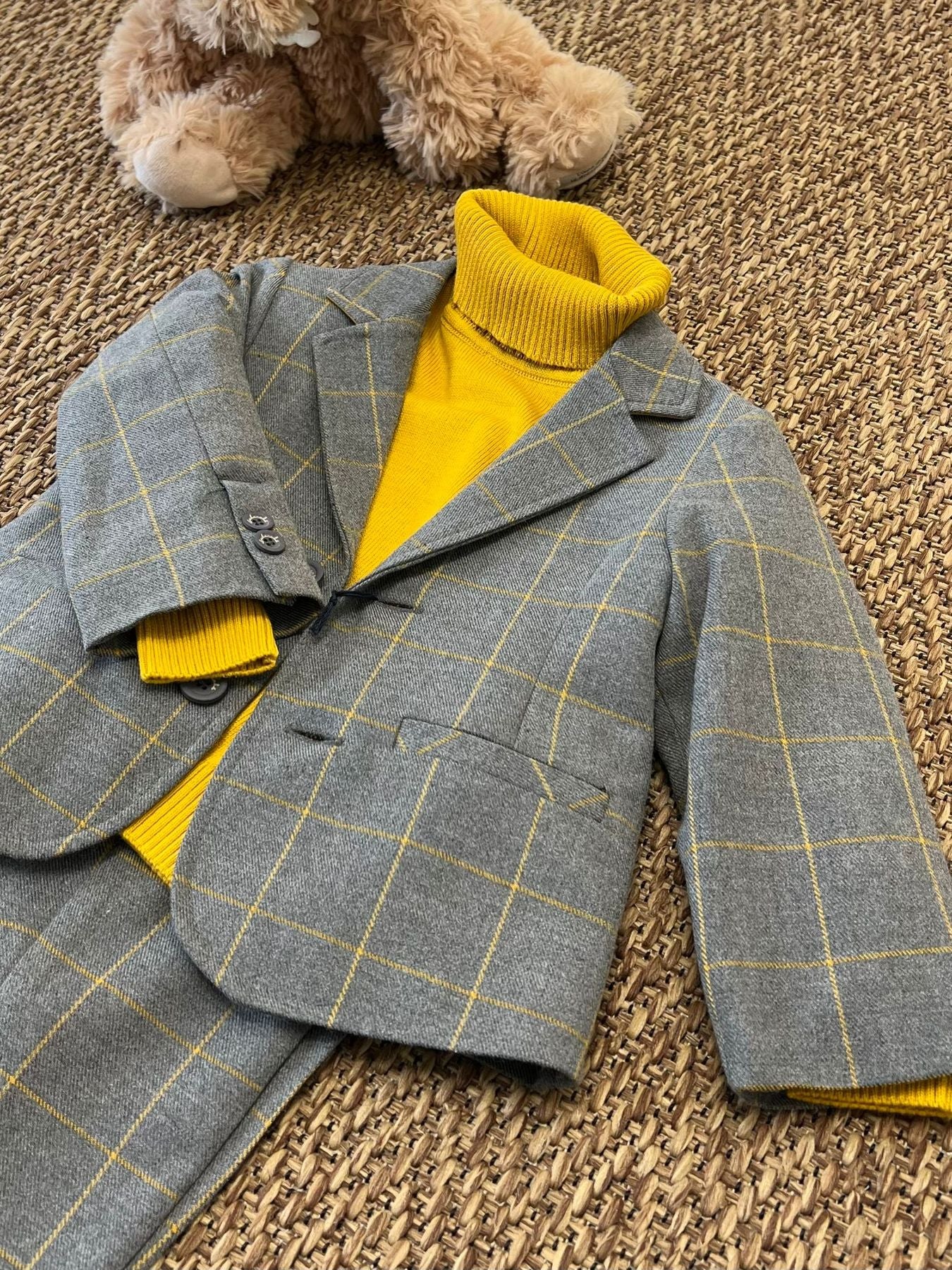 FM36099L/T204 Grey Baby Trousers