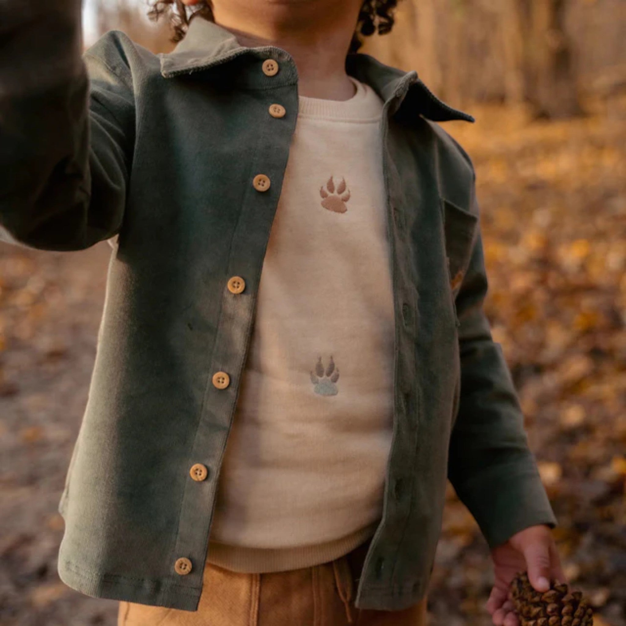 Sweater - Forest Friends Baby Ivory CL25092049