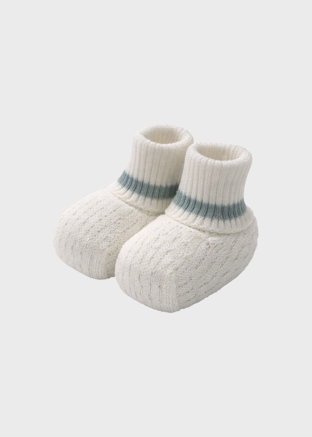 Babbucce Cotone Vaniglia Verde EK50SV