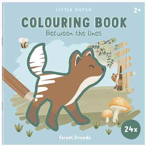 Libro da colorare - Amici della foresta  MULTICOLORE 126138 -  NANU' BABY