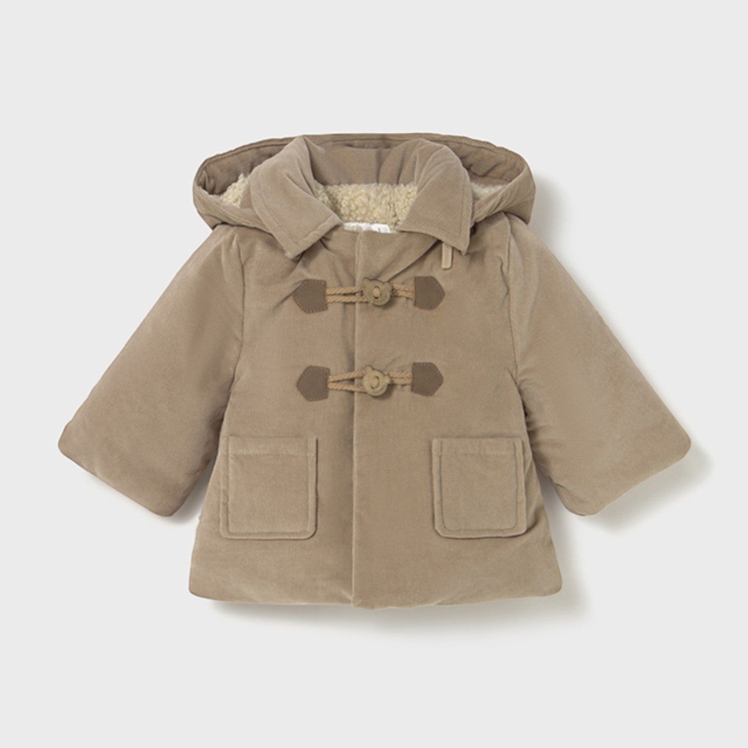 Trench Bimbo Marrone Elegante Mayoral 2411/62 - NANÙ BABY -  NANU' BABY