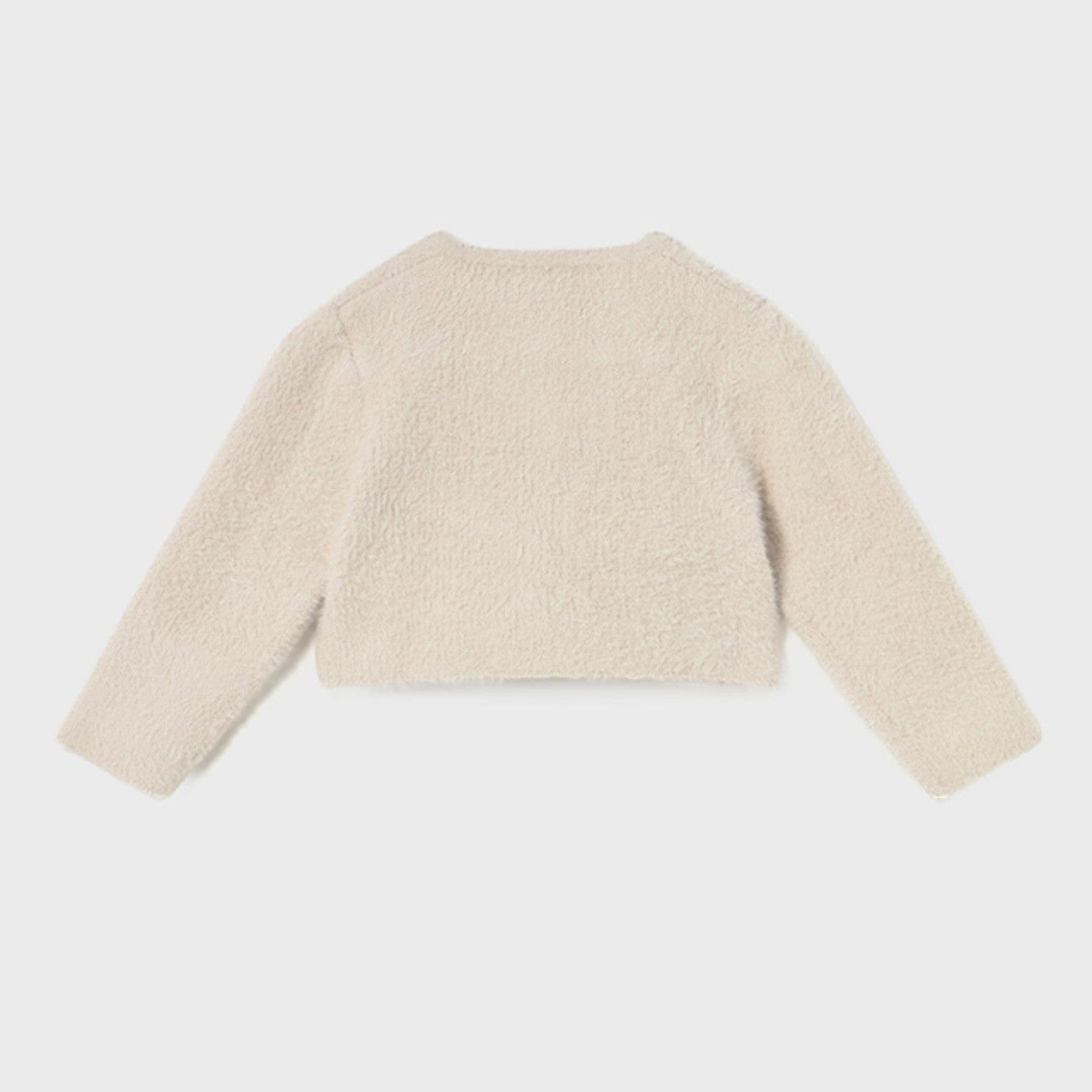 Cardigan pellicciotto Bimba Avorio 2357/62 -  NANU' BABY