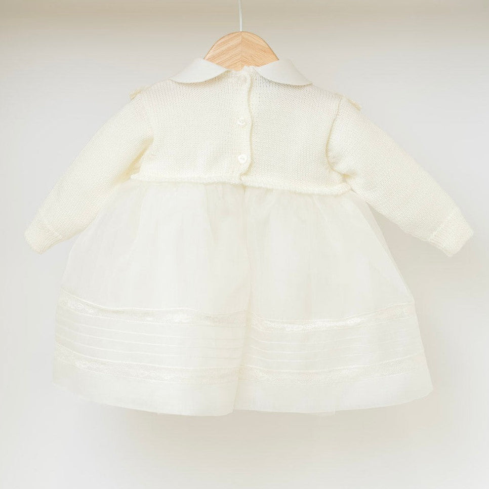 Abito Cerimonia Bimba AVORIO MARIANNA/VC - NANU' BABY