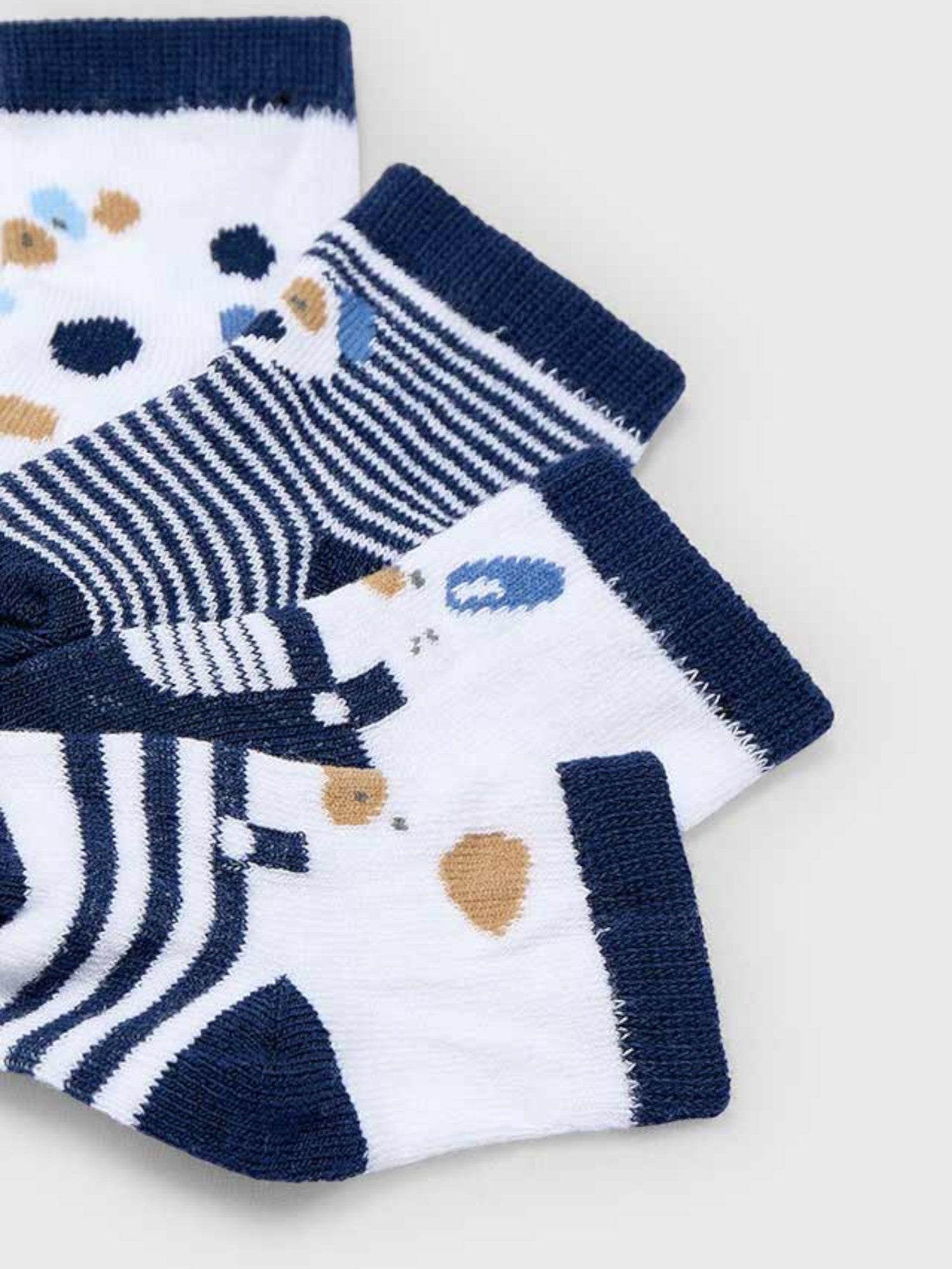 Set 4 calze  BLU 9862 /BL -  NANU' BABY