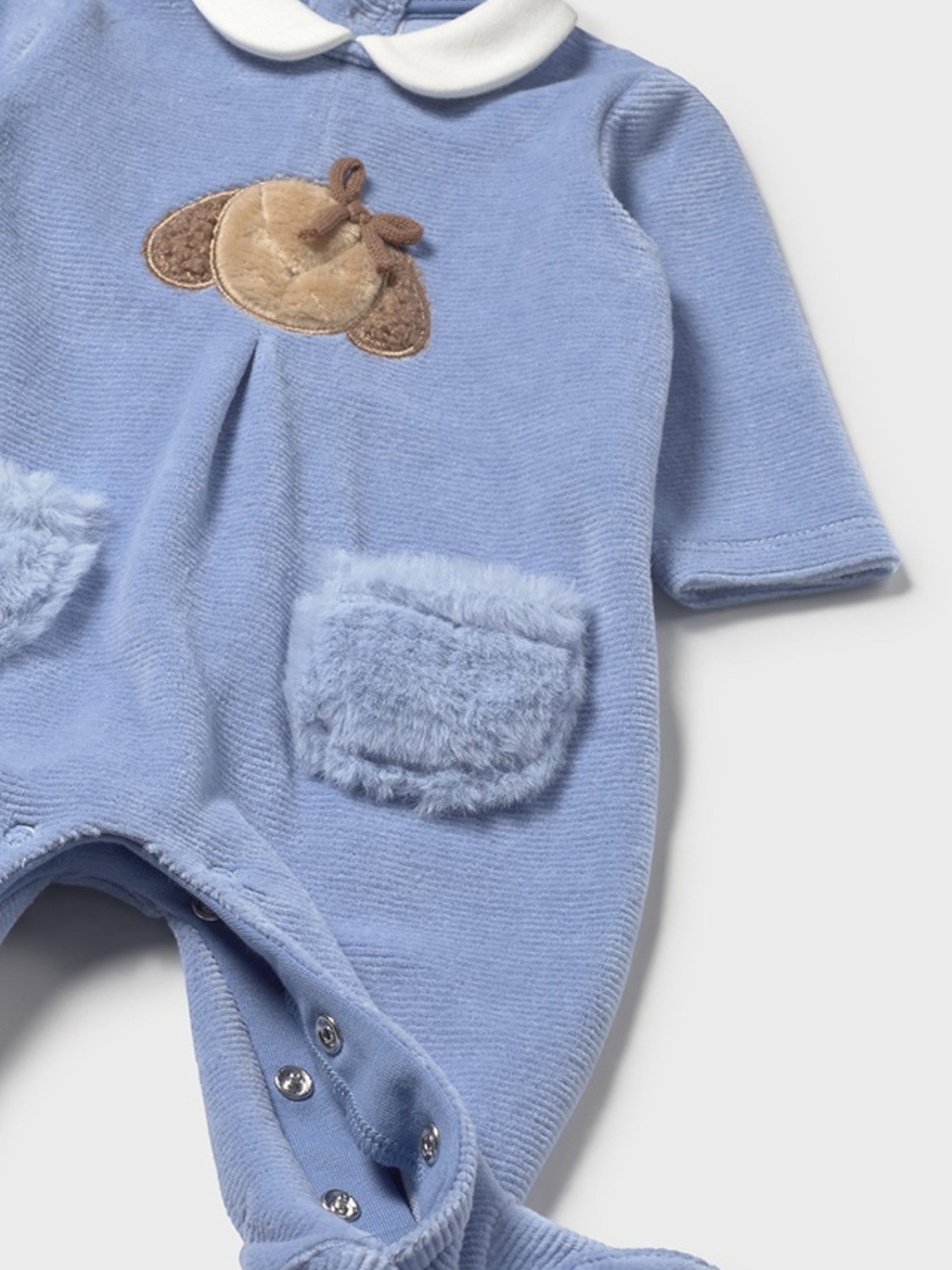 Baby Romper, Light Blue, 2702/86