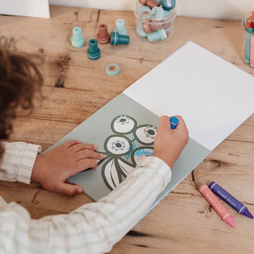 Libro da colorare - Amici della foresta  MULTICOLORE 126138 -  NANU' BABY