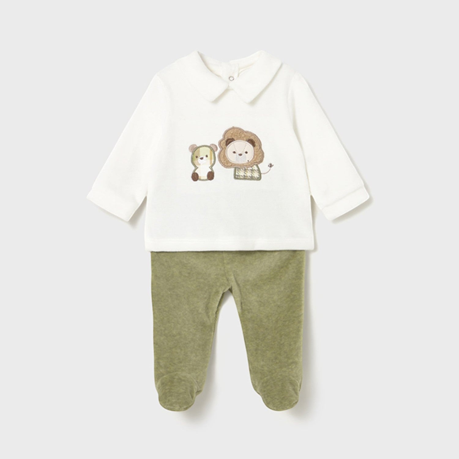 Newborn Baby Boy Outfit, Green, 2562/68