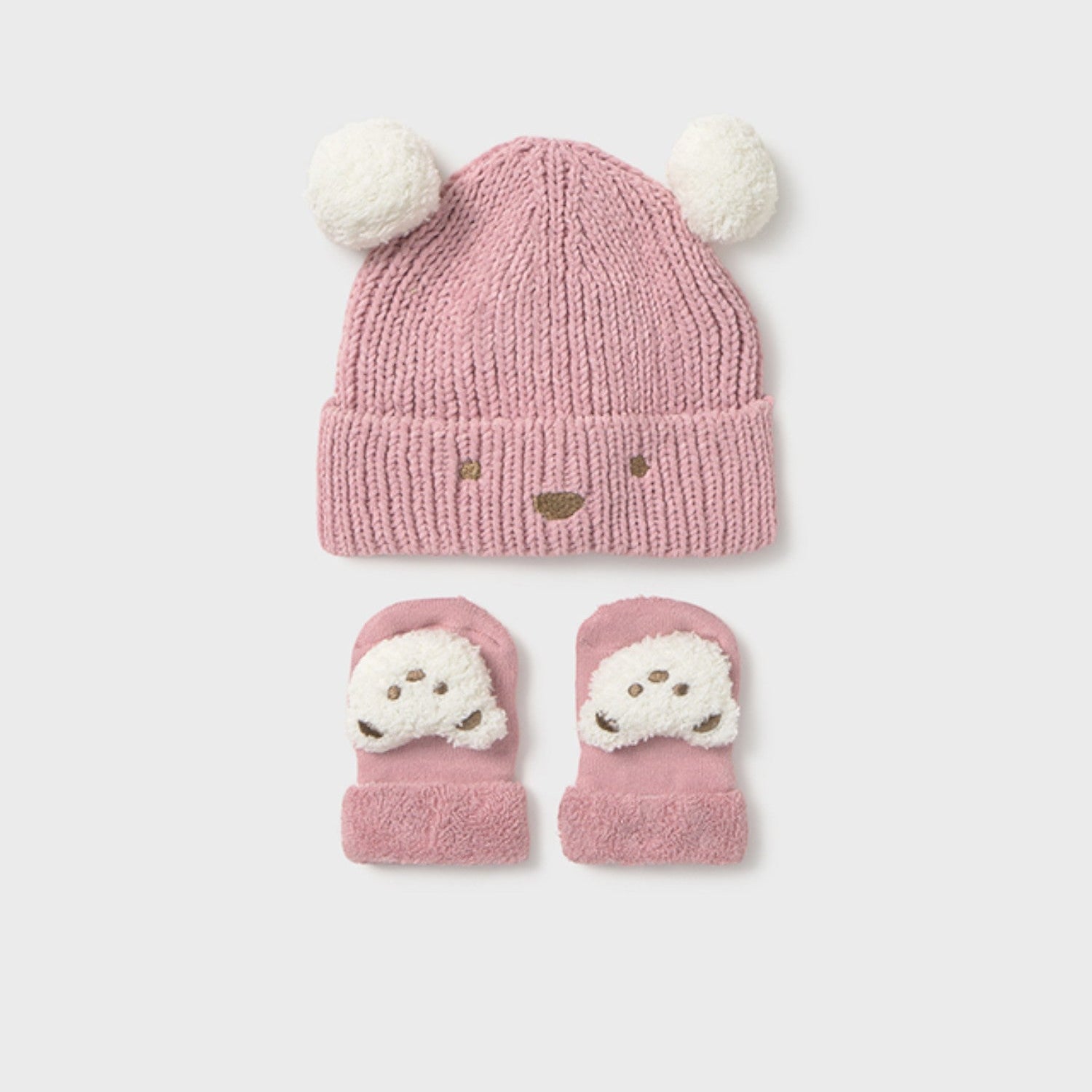 Hat and socks set, Pink 9933/82