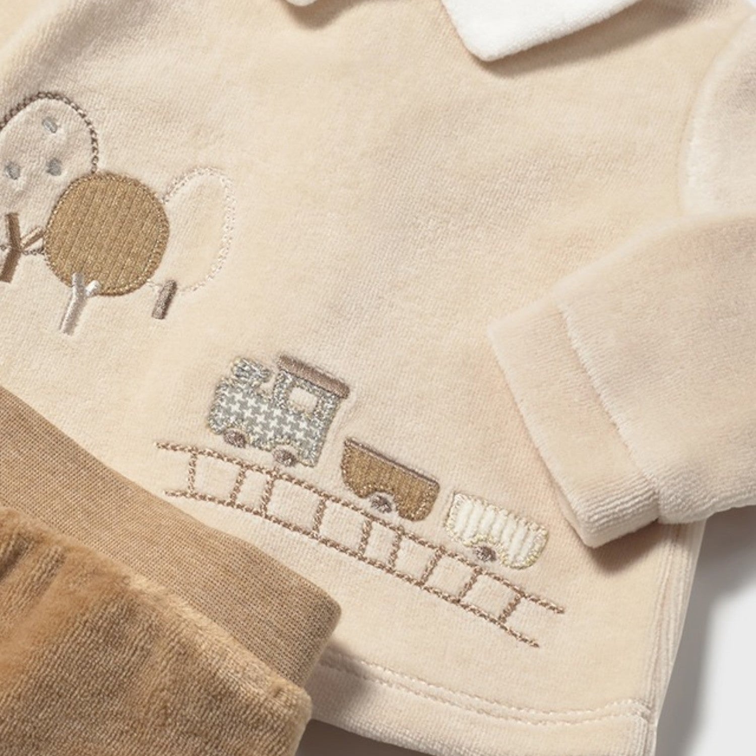Newborn Baby Boy Outfit, Brown, 2562/66