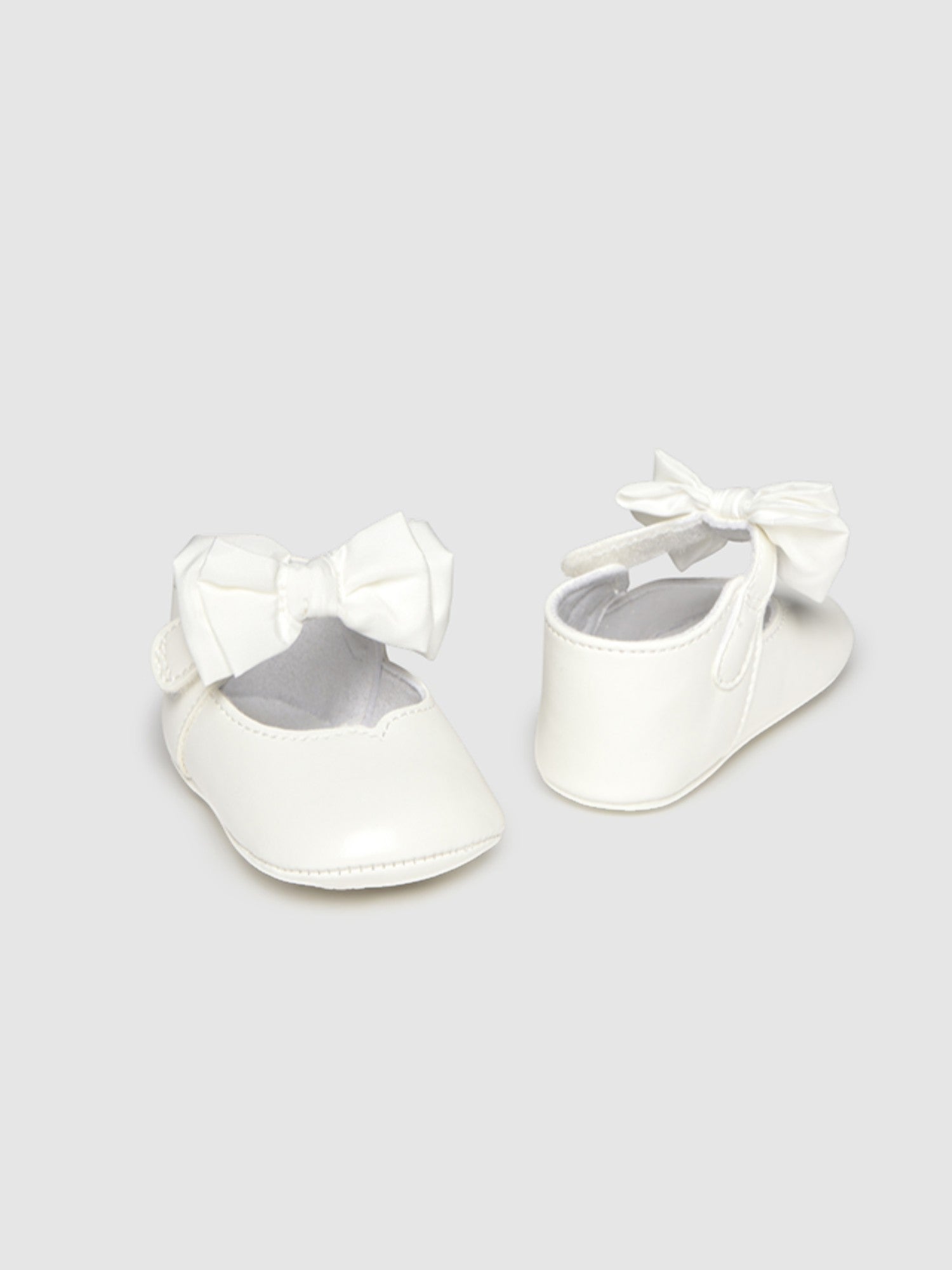 Baby Girl's Shoes, Ecru, 9961/88
