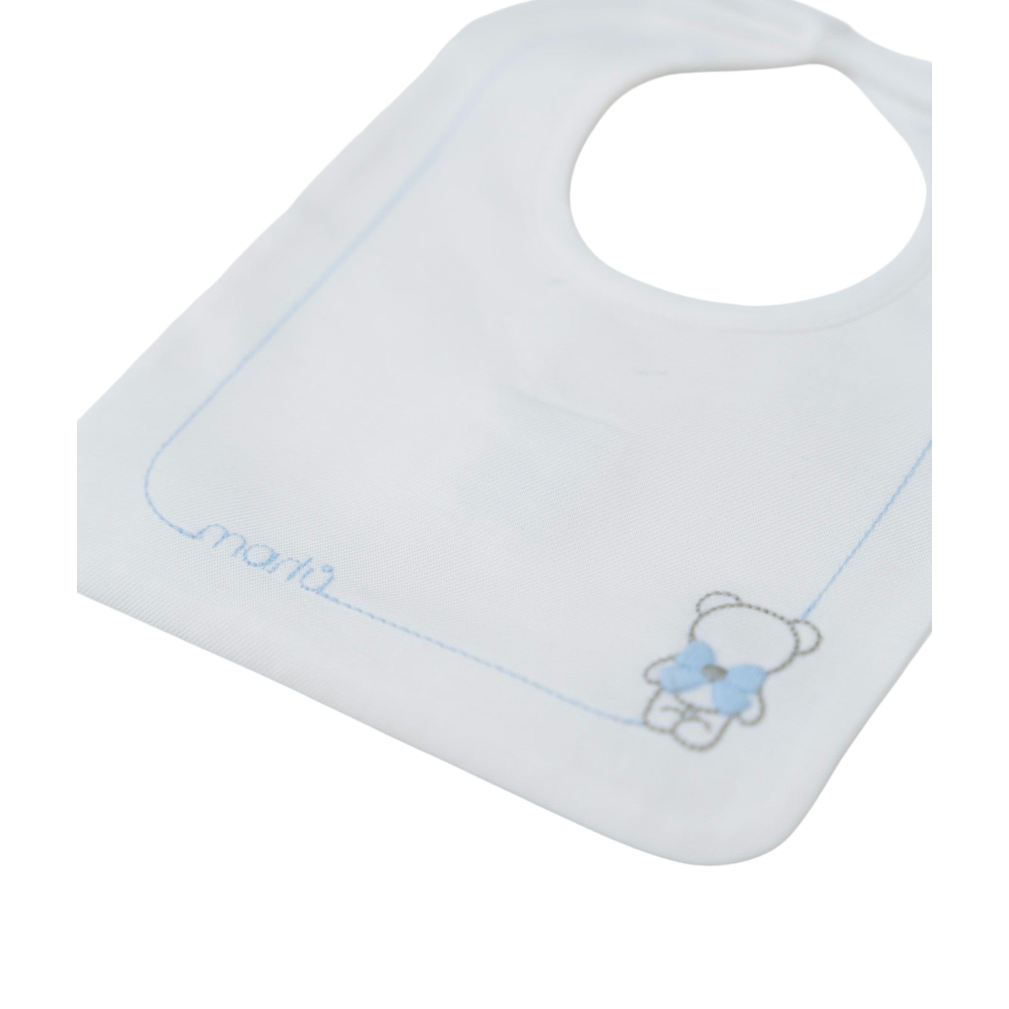Bavetta Neonato Cotone 100% Bianco IN59BAV/C