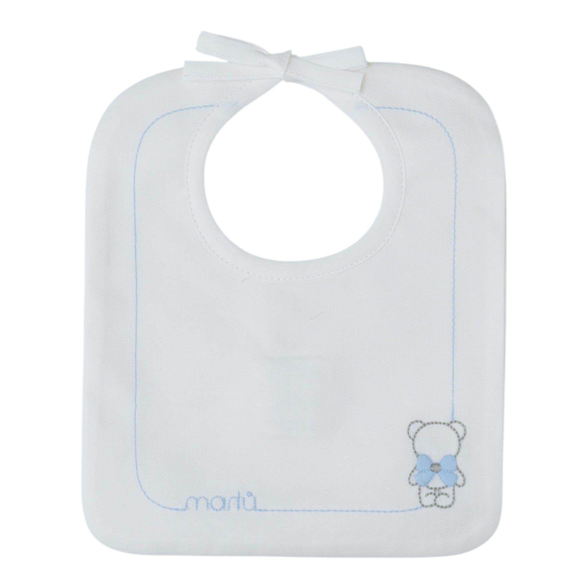 Bavetta Neonato Cotone 100% Bianco IN59BAV/C
